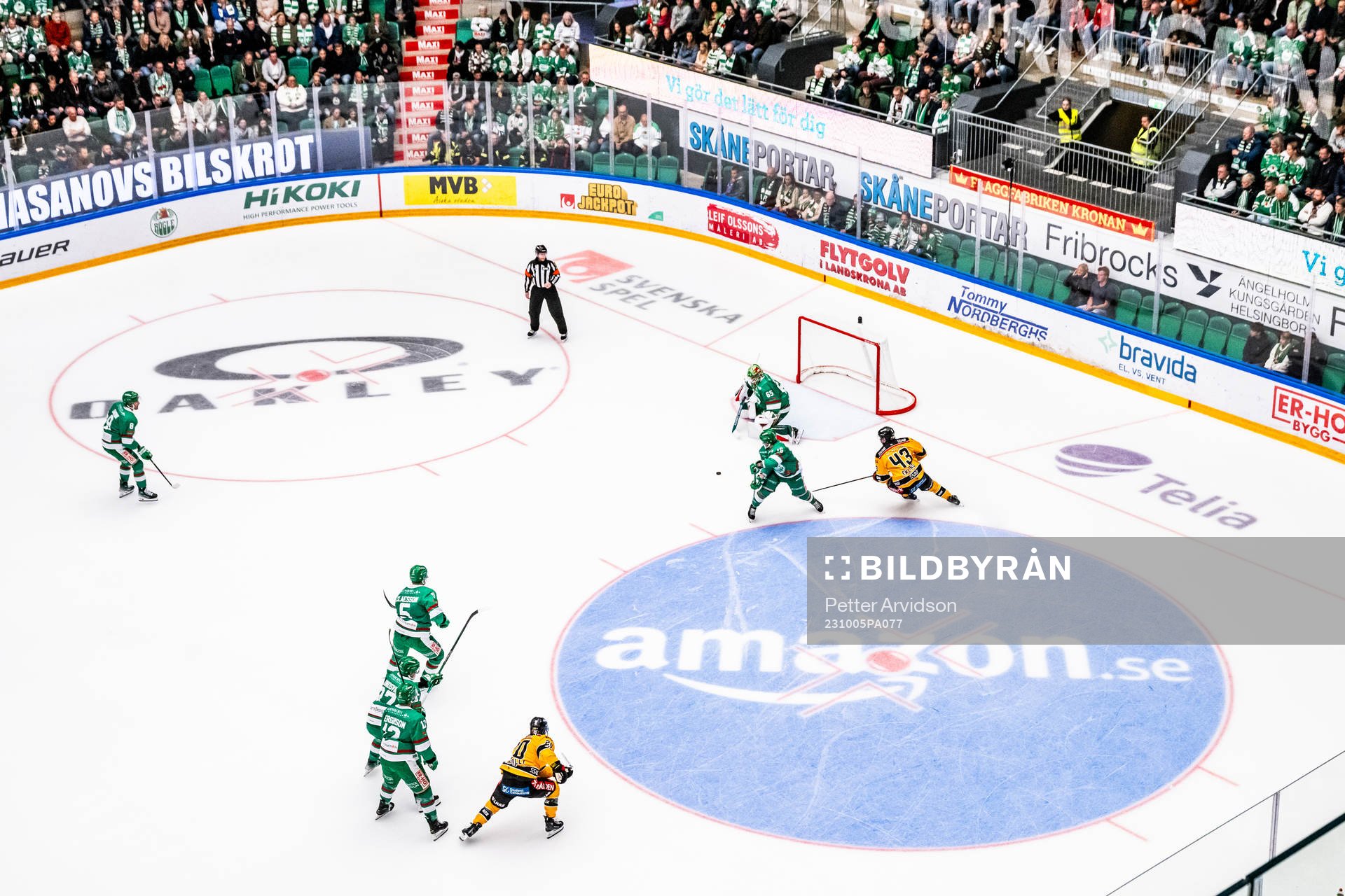 Spel i Catena Arena