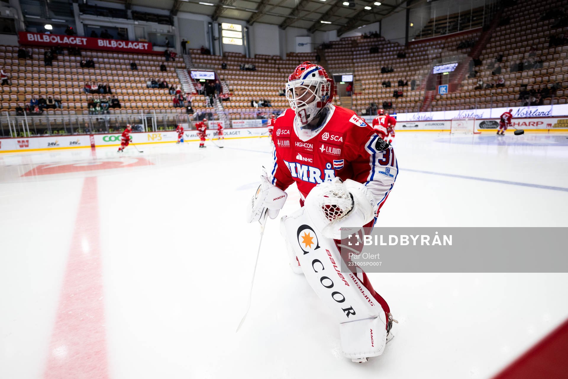 Timrås målvakt Tim Juel