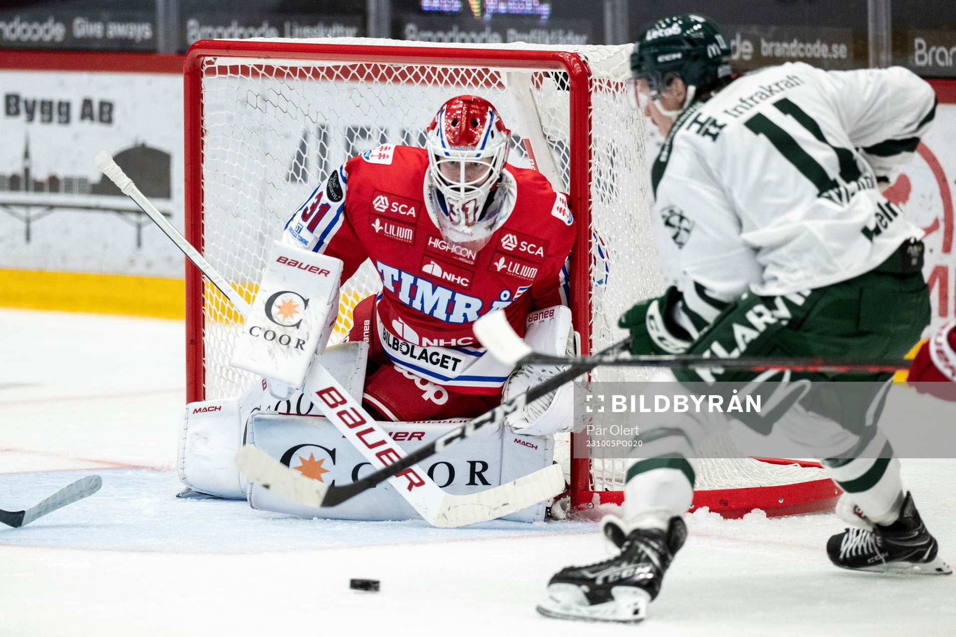 Timrås målvakt Tim Juel