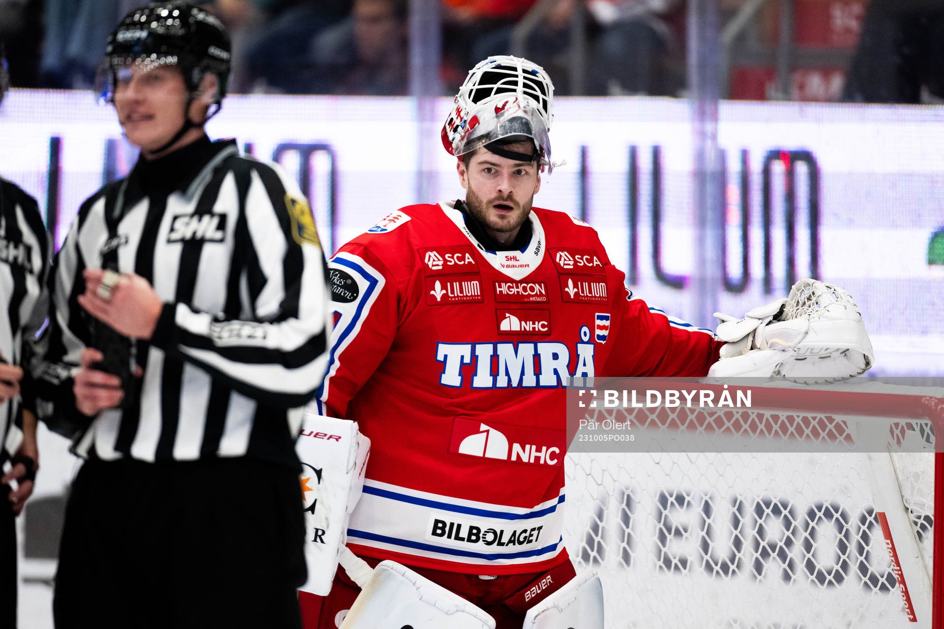 Timrås målvakt Tim Juel