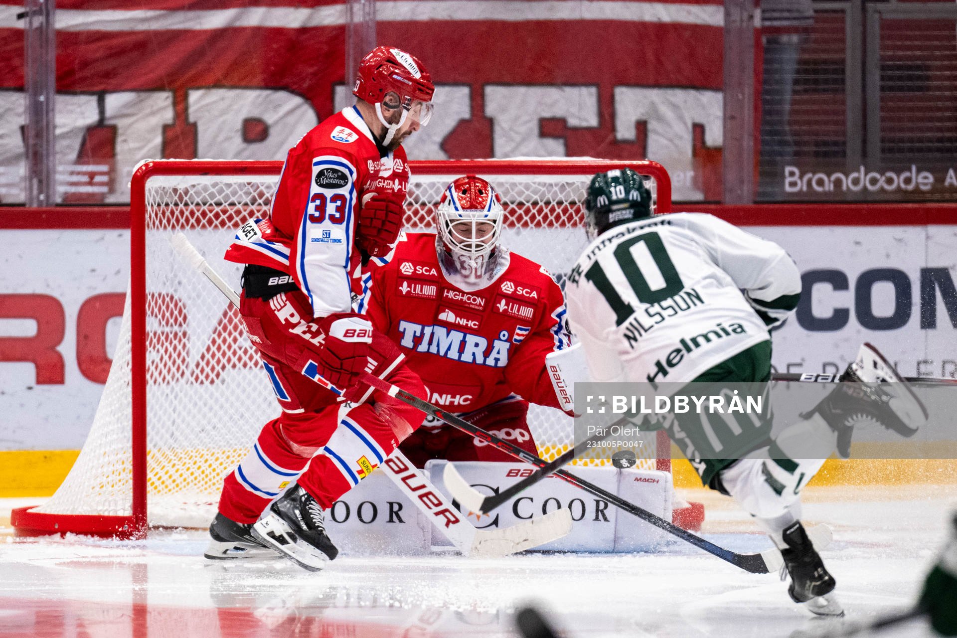 Färjestads Marcus Nilsson gör 1-3