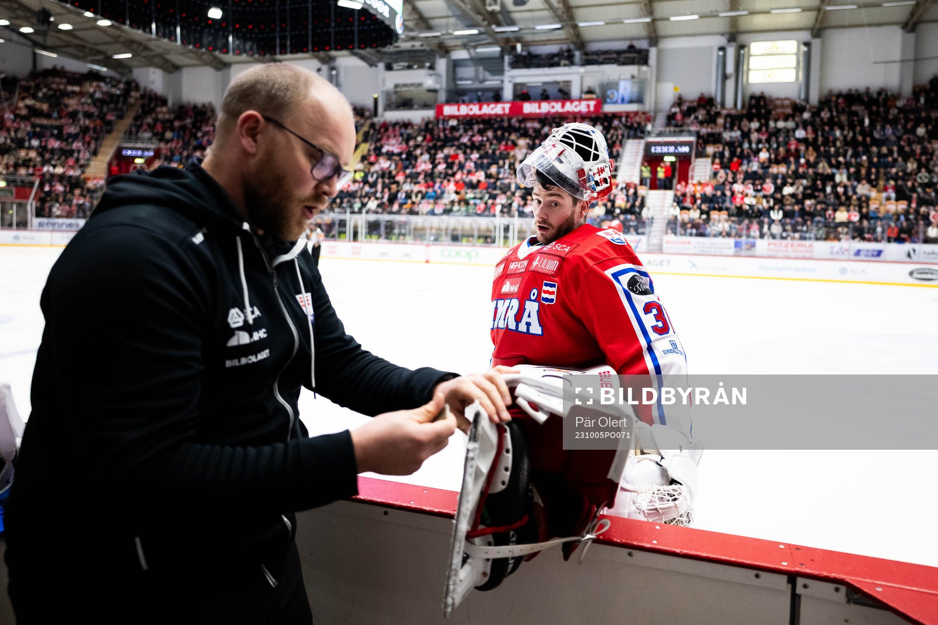 Timrås målvakt Tim Juel