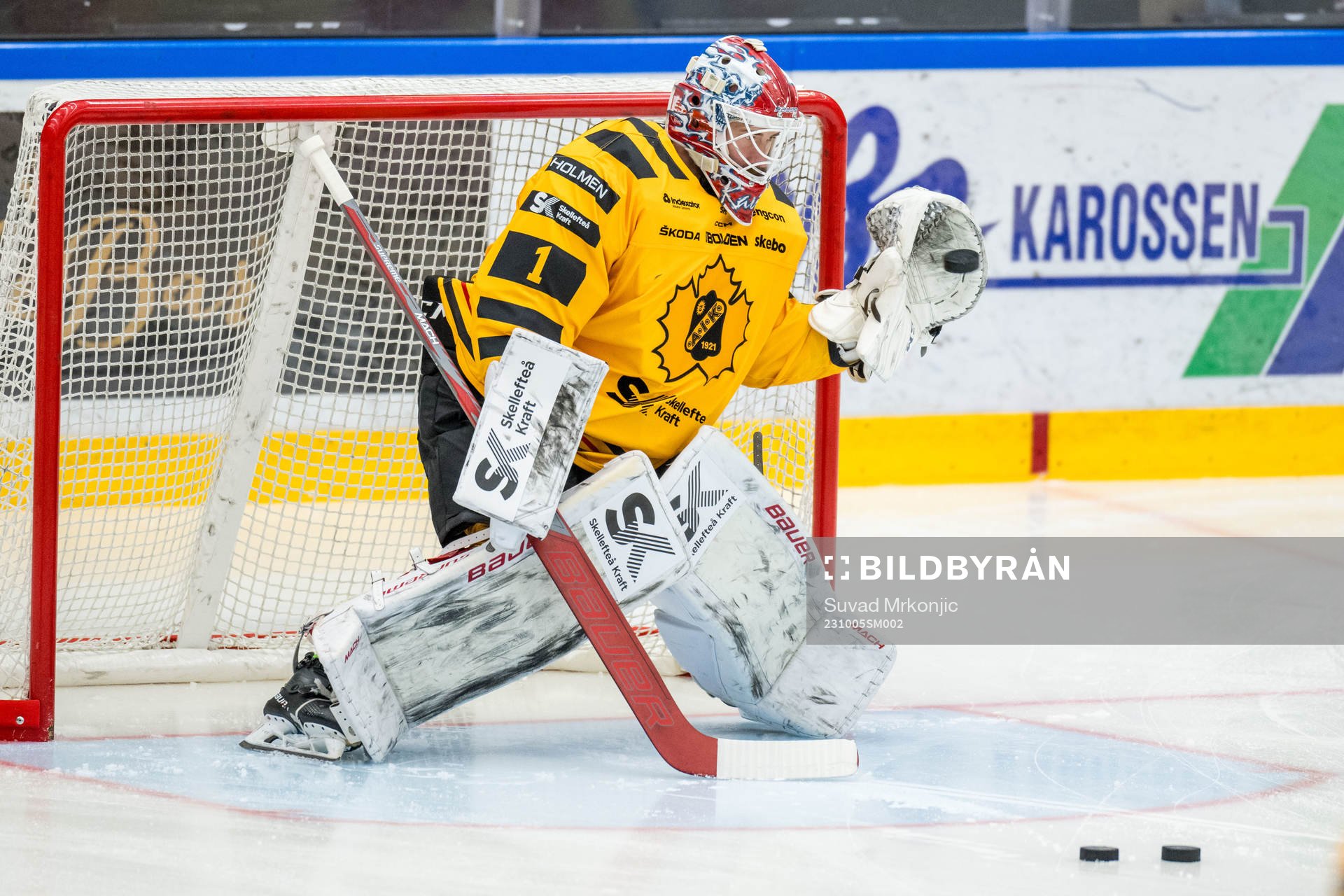 Skellefteås målvakt David Rautio