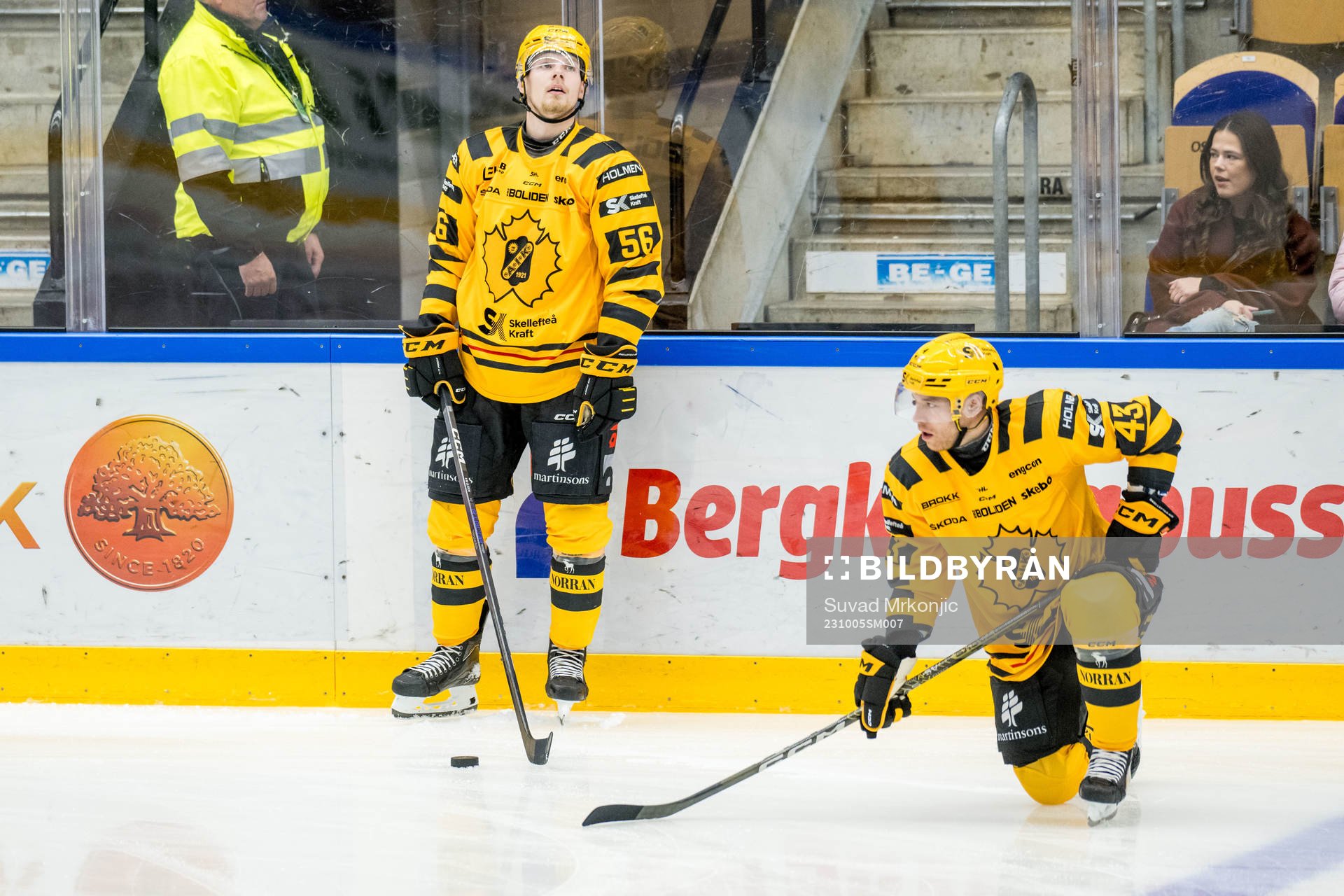 Skellefteås Anton Olsson och Filip Sandberg