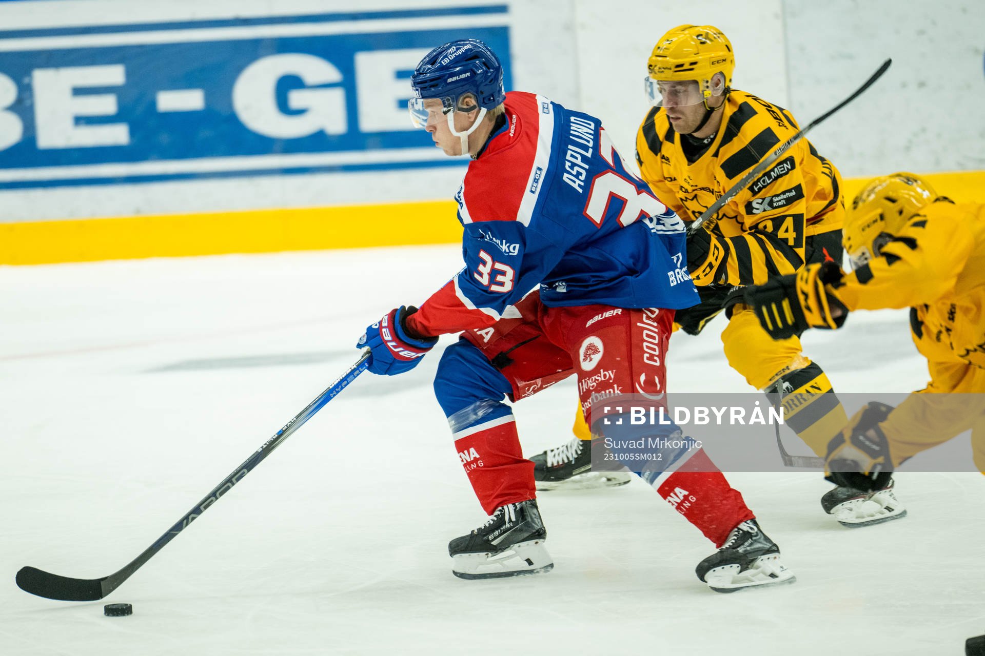 Oskarshamns Oskar Asplund och Skellefteås Oscar Lindberg