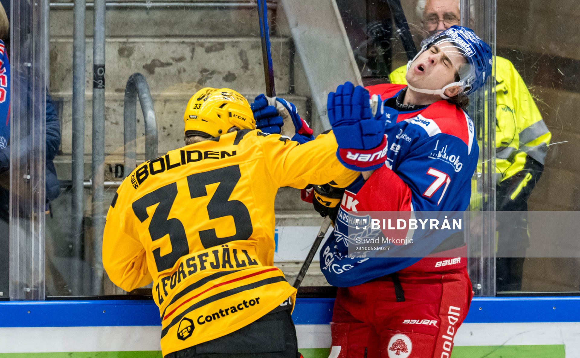 Skellefteås Zeb Forsfjäll och Oskarshamns Viktor Lodin