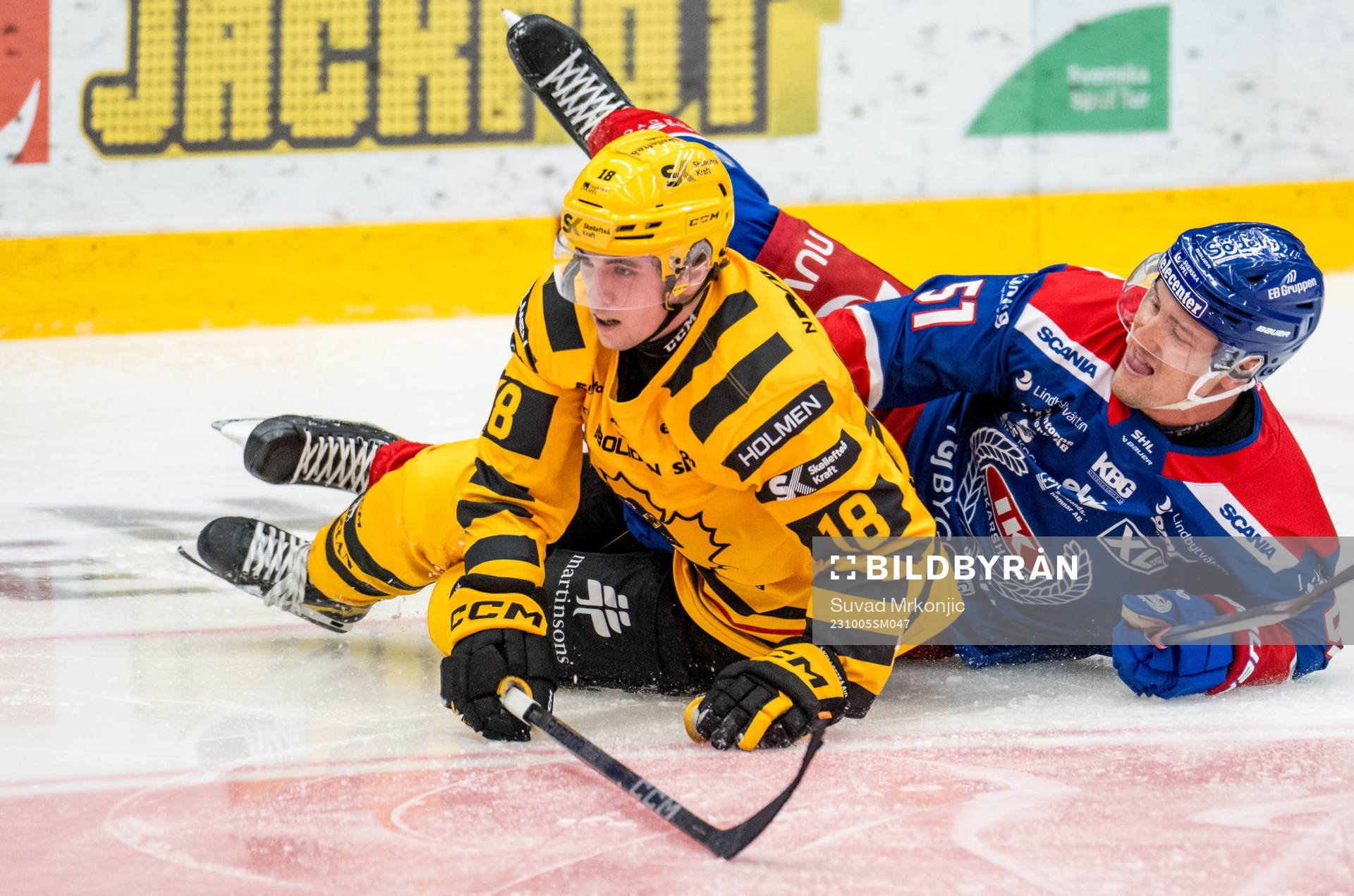 Skellefteås Elias Stenman och Oskarshamns Alexander