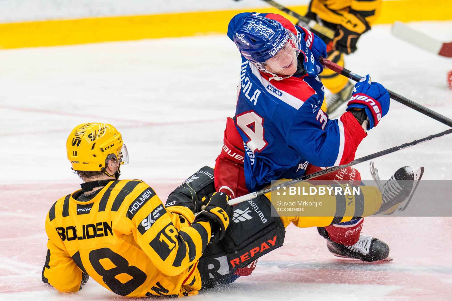 Skellefteås Elias Stenman och Oskarshamns Olli Palola