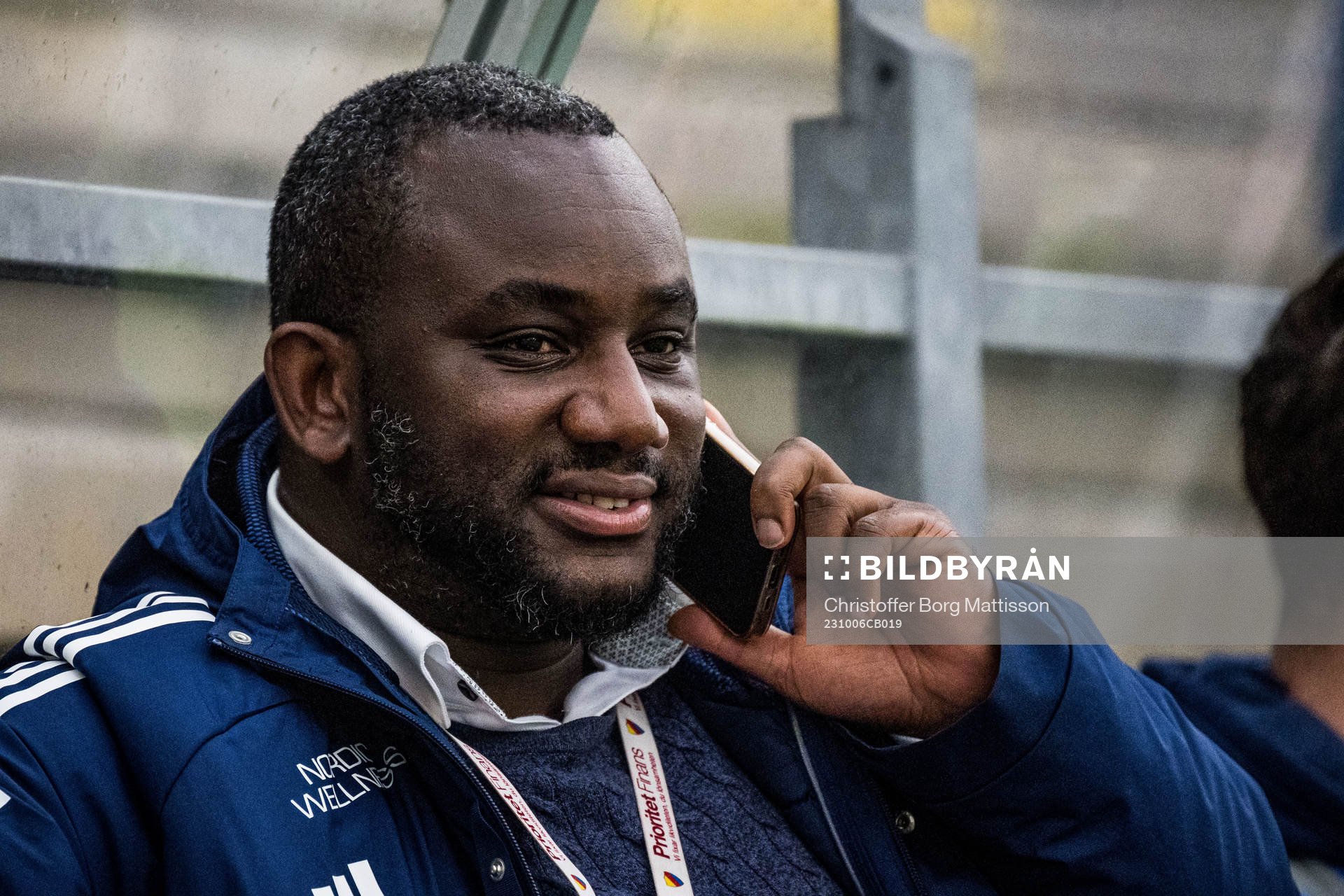 Djurgårdens sportchef Jean Balawo