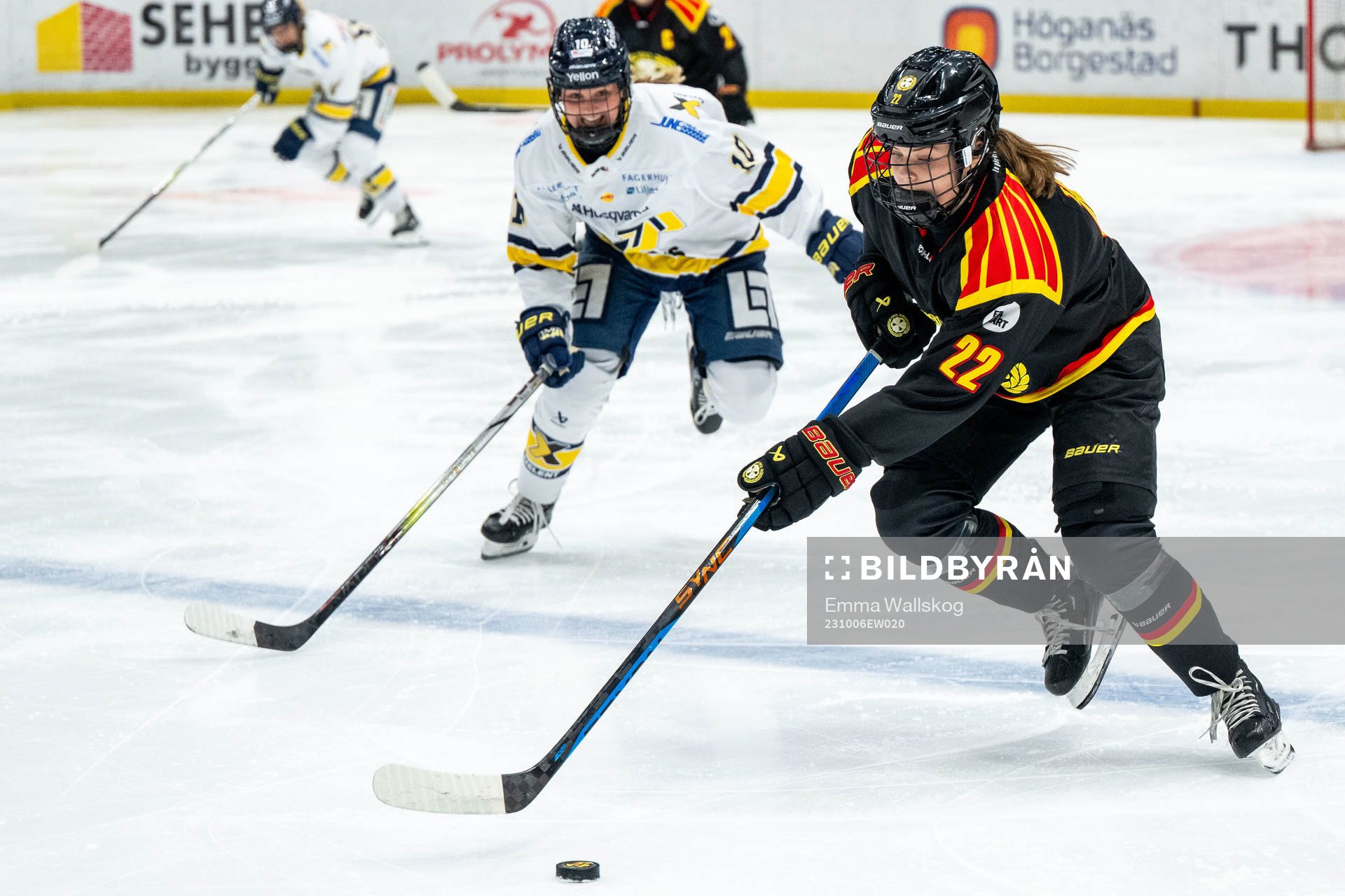 HV71s Tea Løkke Nyberg och Brynäs Hanna Thuvik