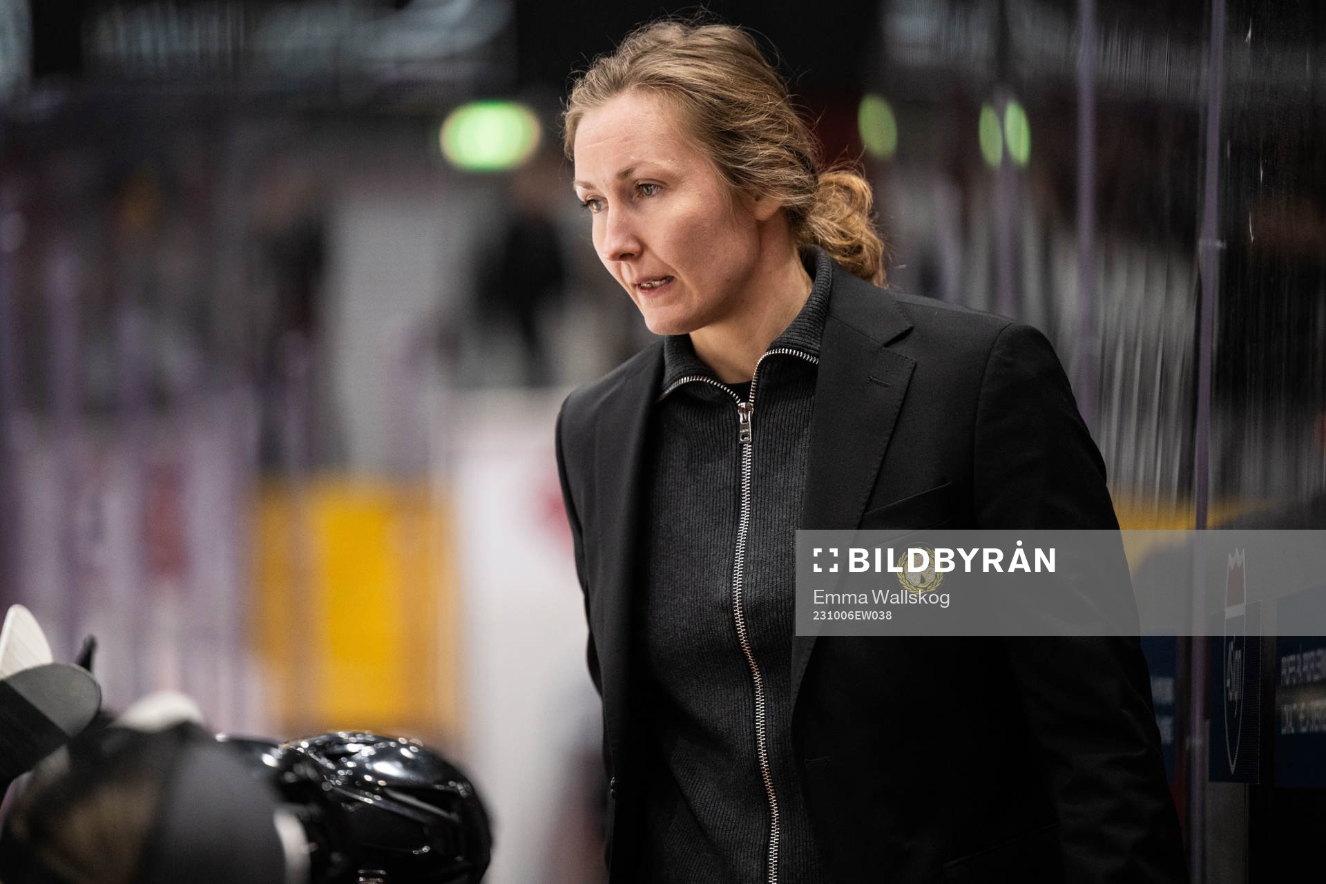 Brynäs assisterande tränare Rosa Lindstedt