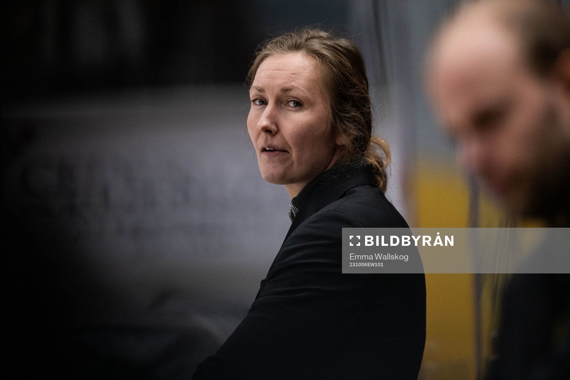 Brynäs assisterande tränare Rosa Lindstedt