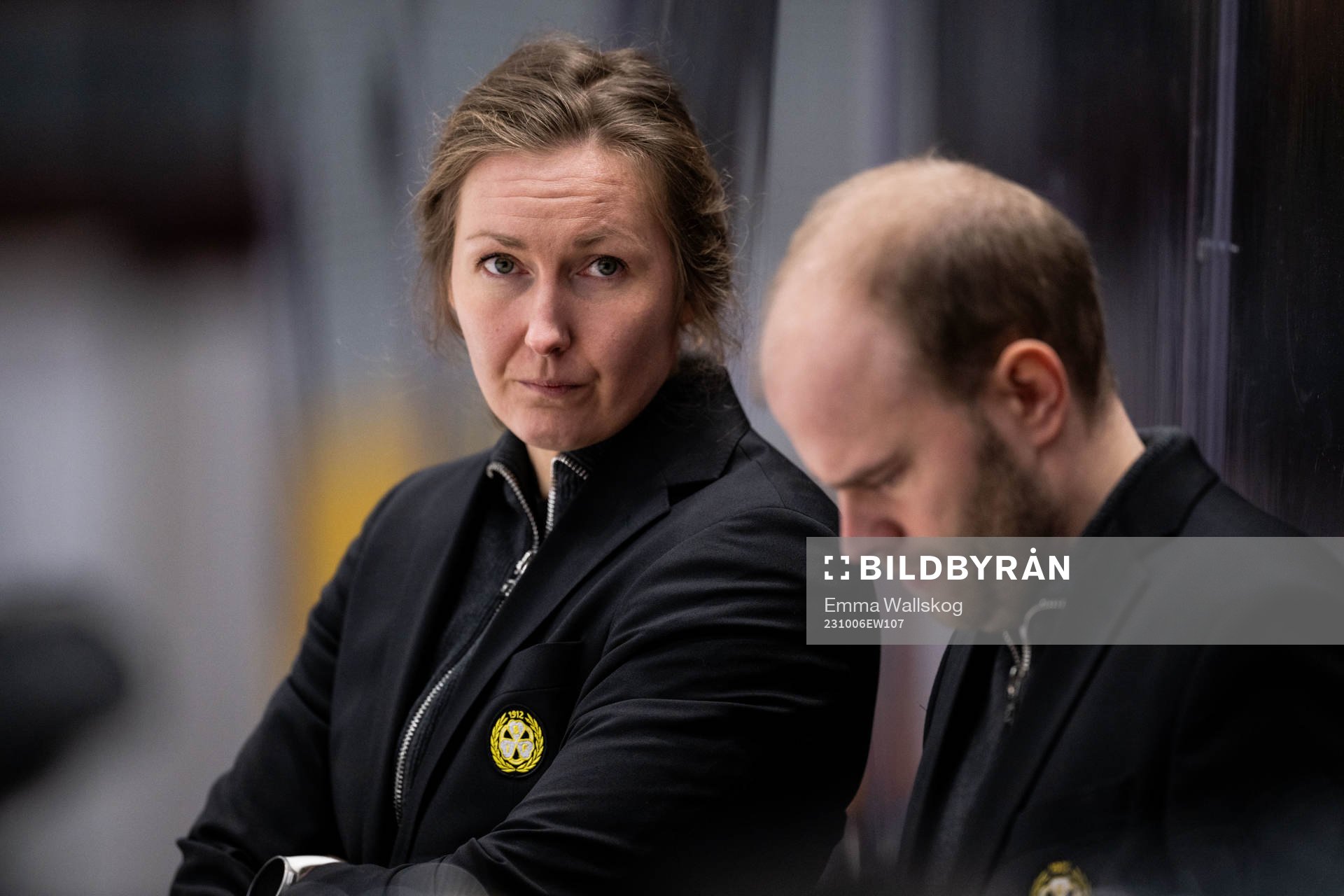 Brynäs assisterande tränare Rosa Lindstedt