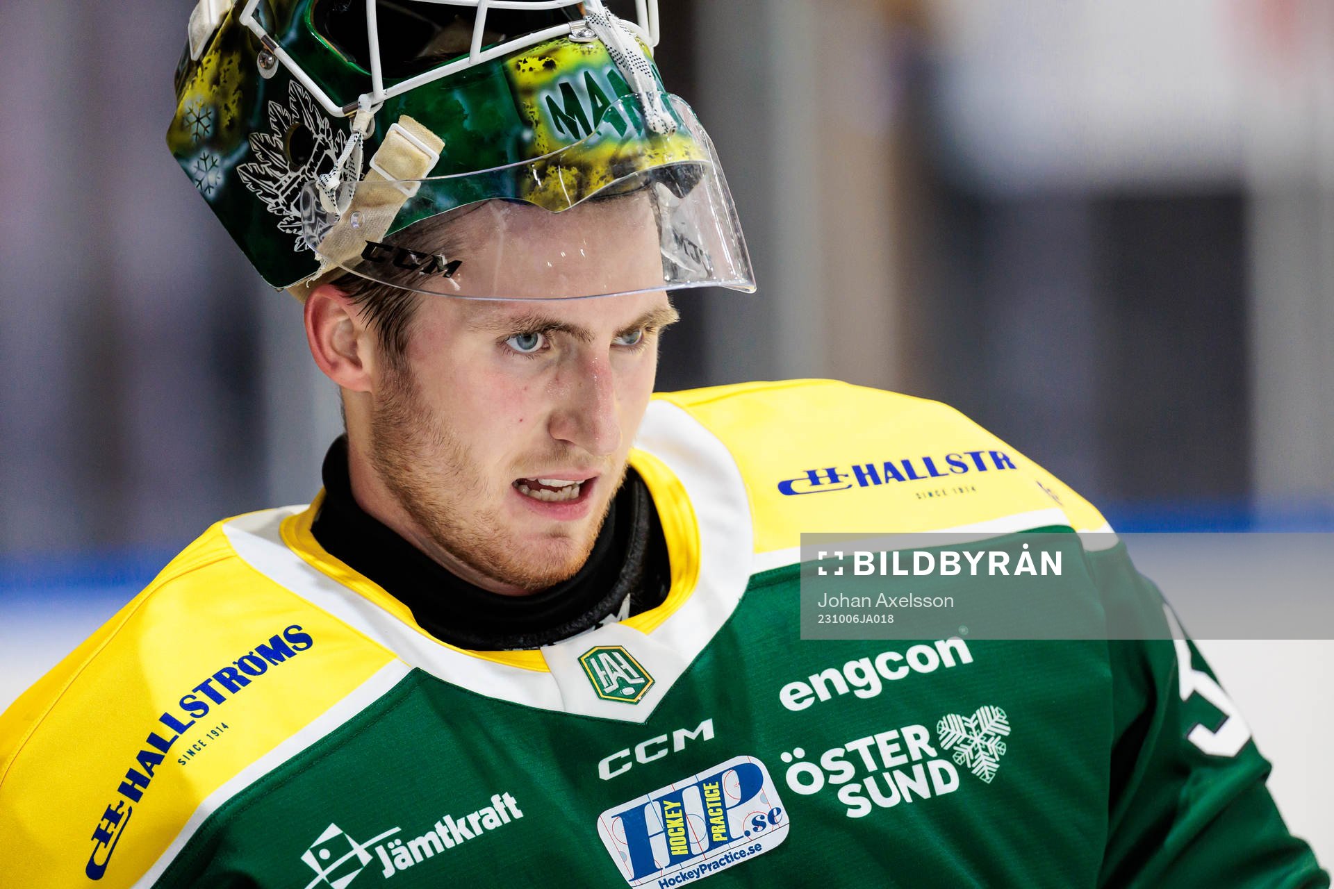 Östersunds målvakt Isak Mantler