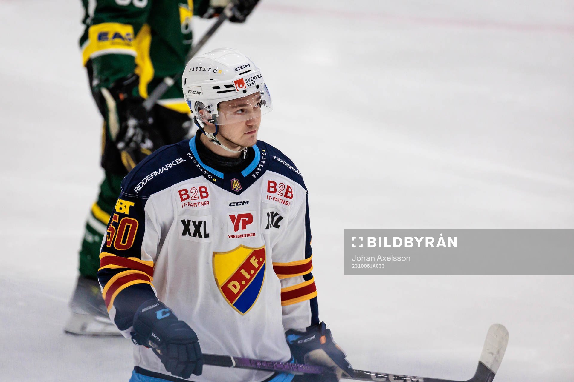 Djurgårdens Oscar Lundin deppar