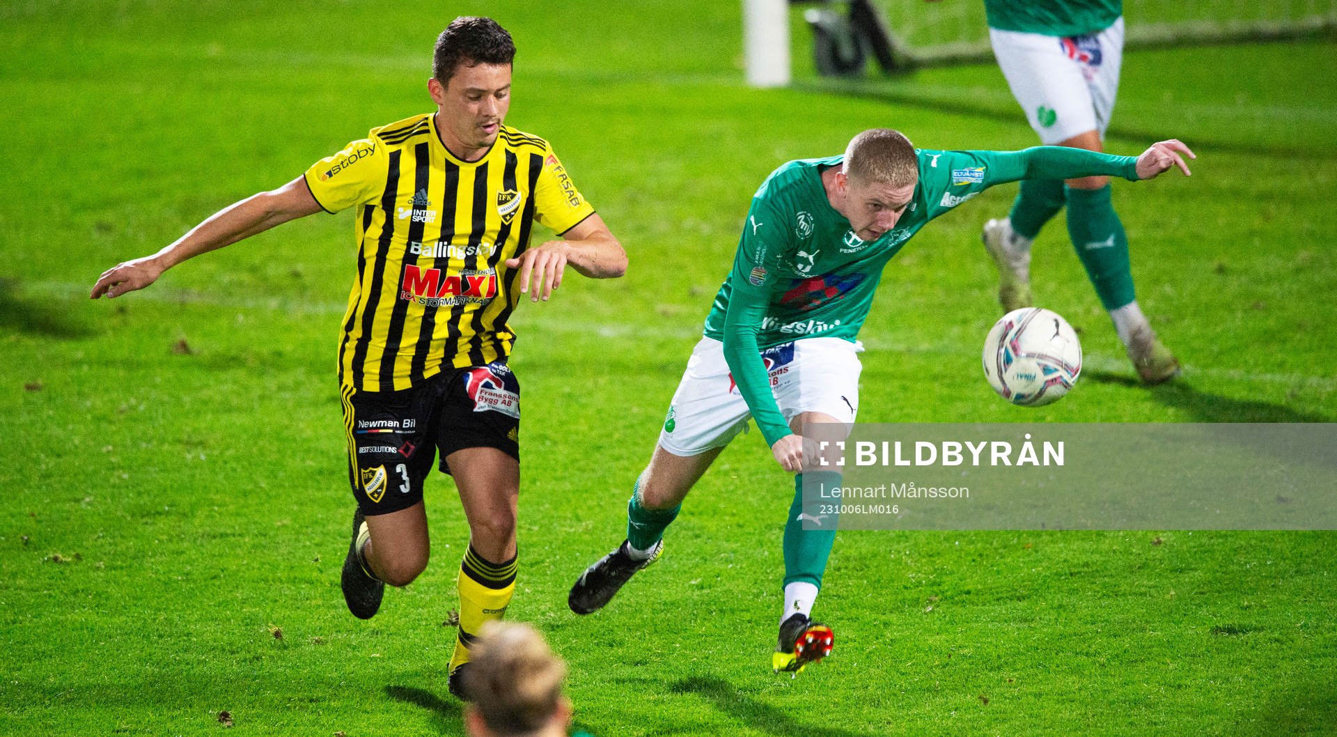 s Oscar Widmark i matchen i div. 2 mellan IFK Hässleholm