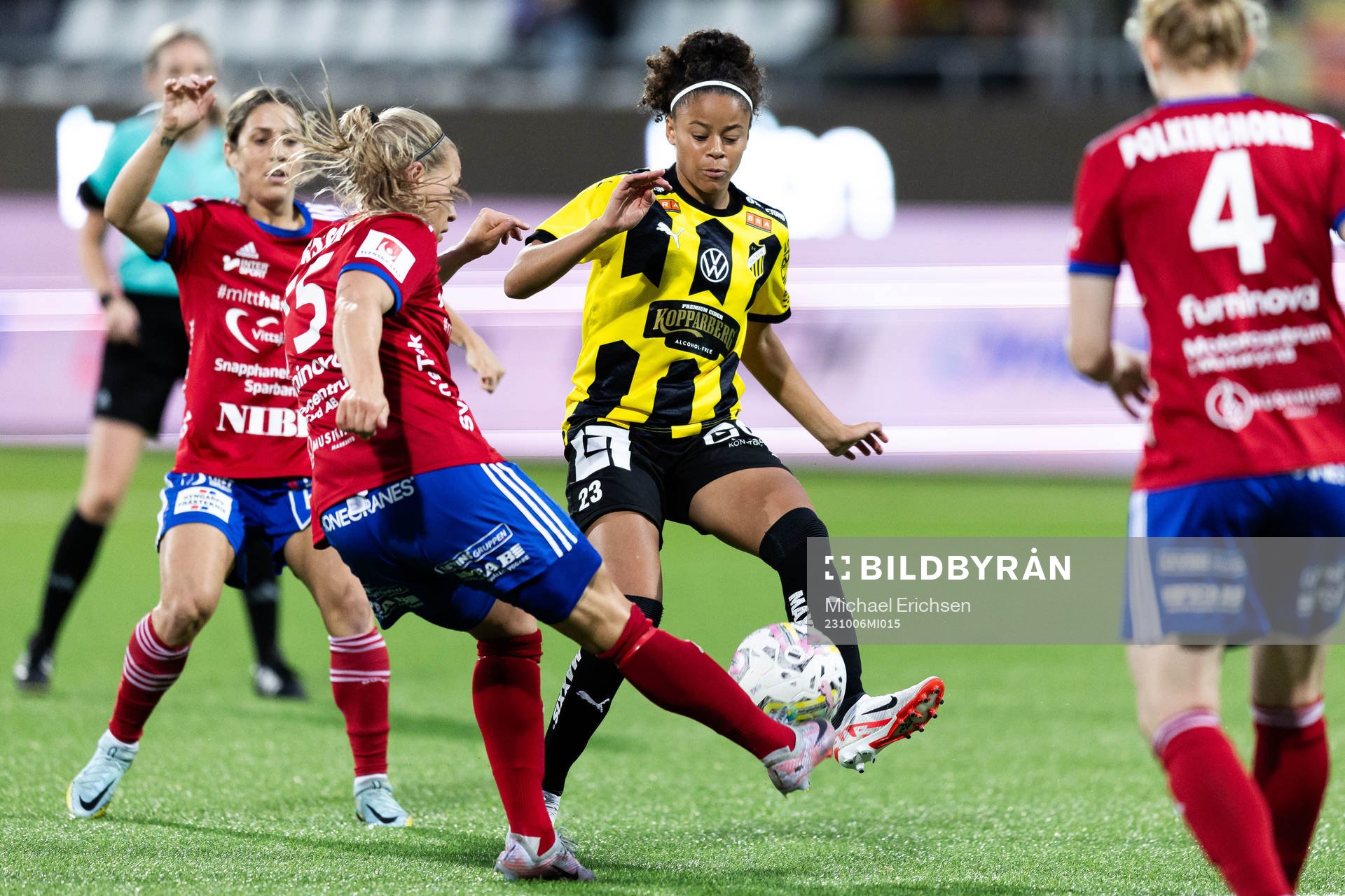 Vittsjös Nellie Persson och Häckens Felicia Schröder