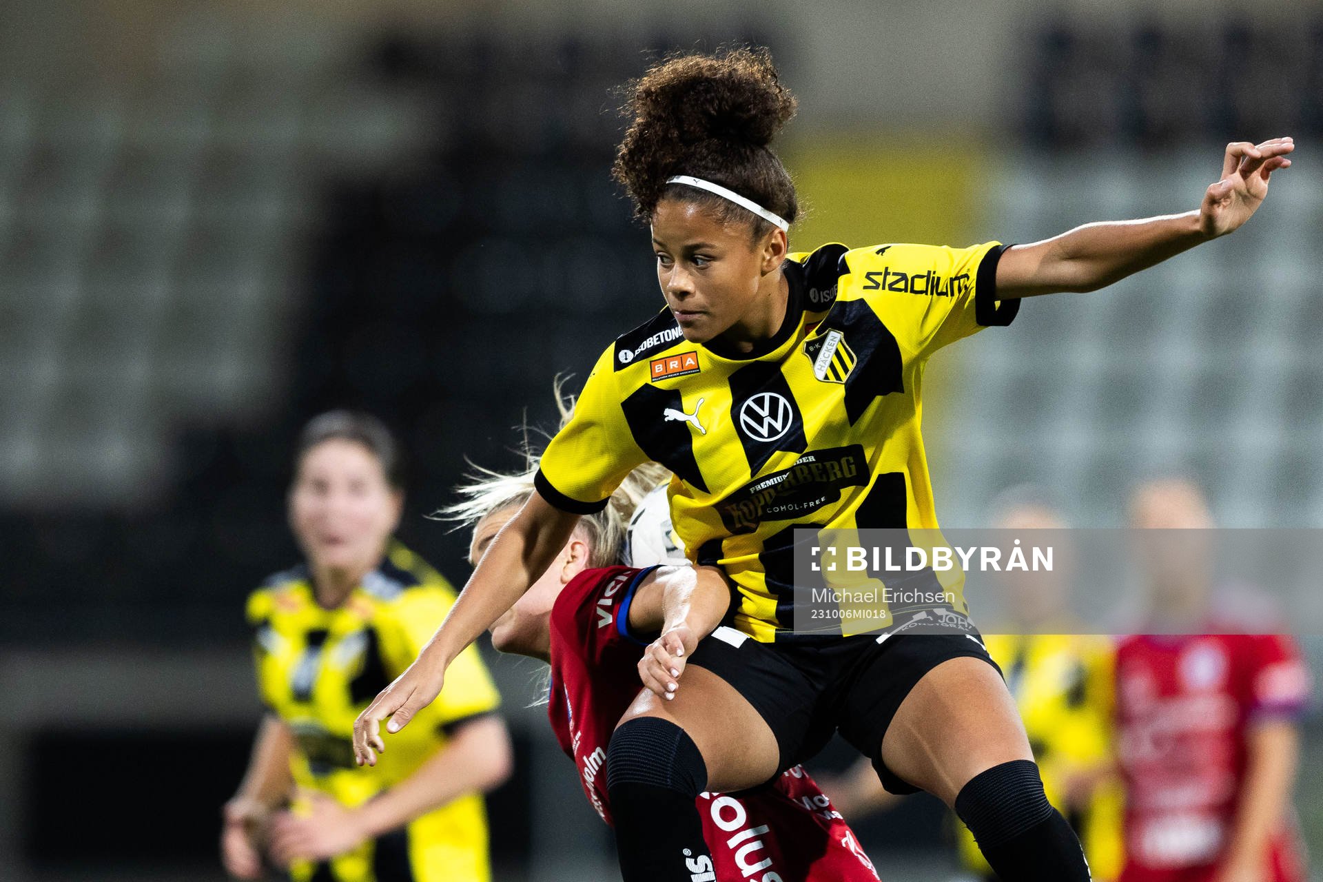 Häckens Felicia Schröder och Vittsjös Charlotte Grant