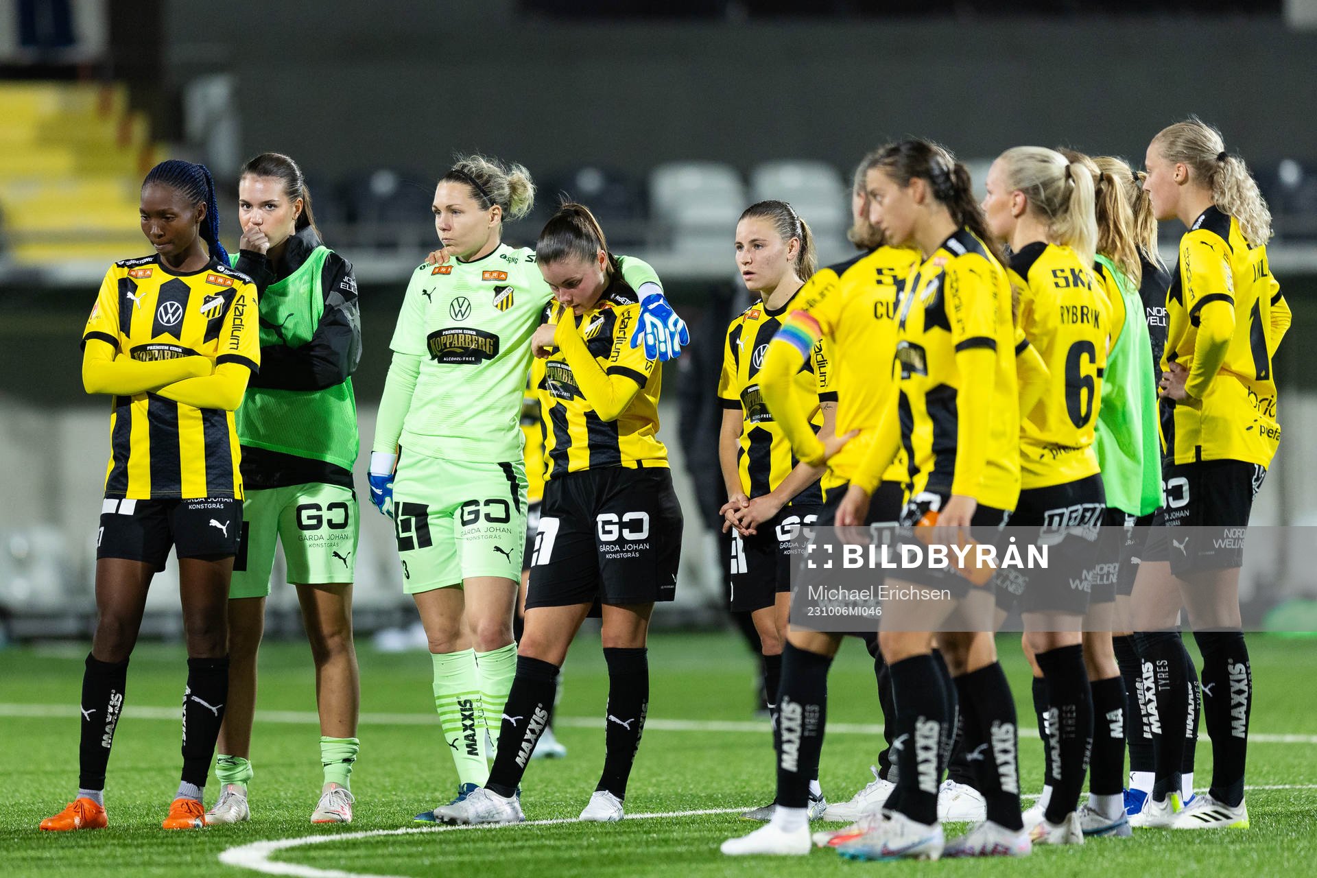 Häckens spelare deppar
