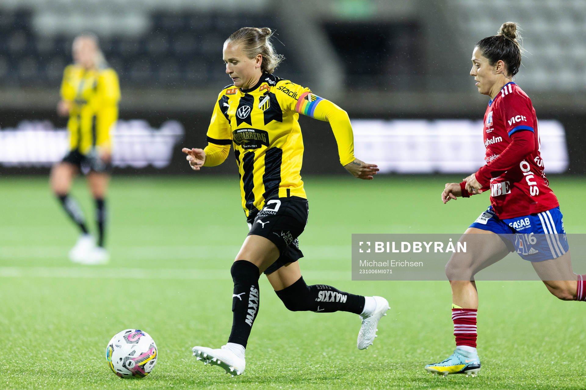 Häckens Filippa Curmark och Vittsjös Katrina Gorry