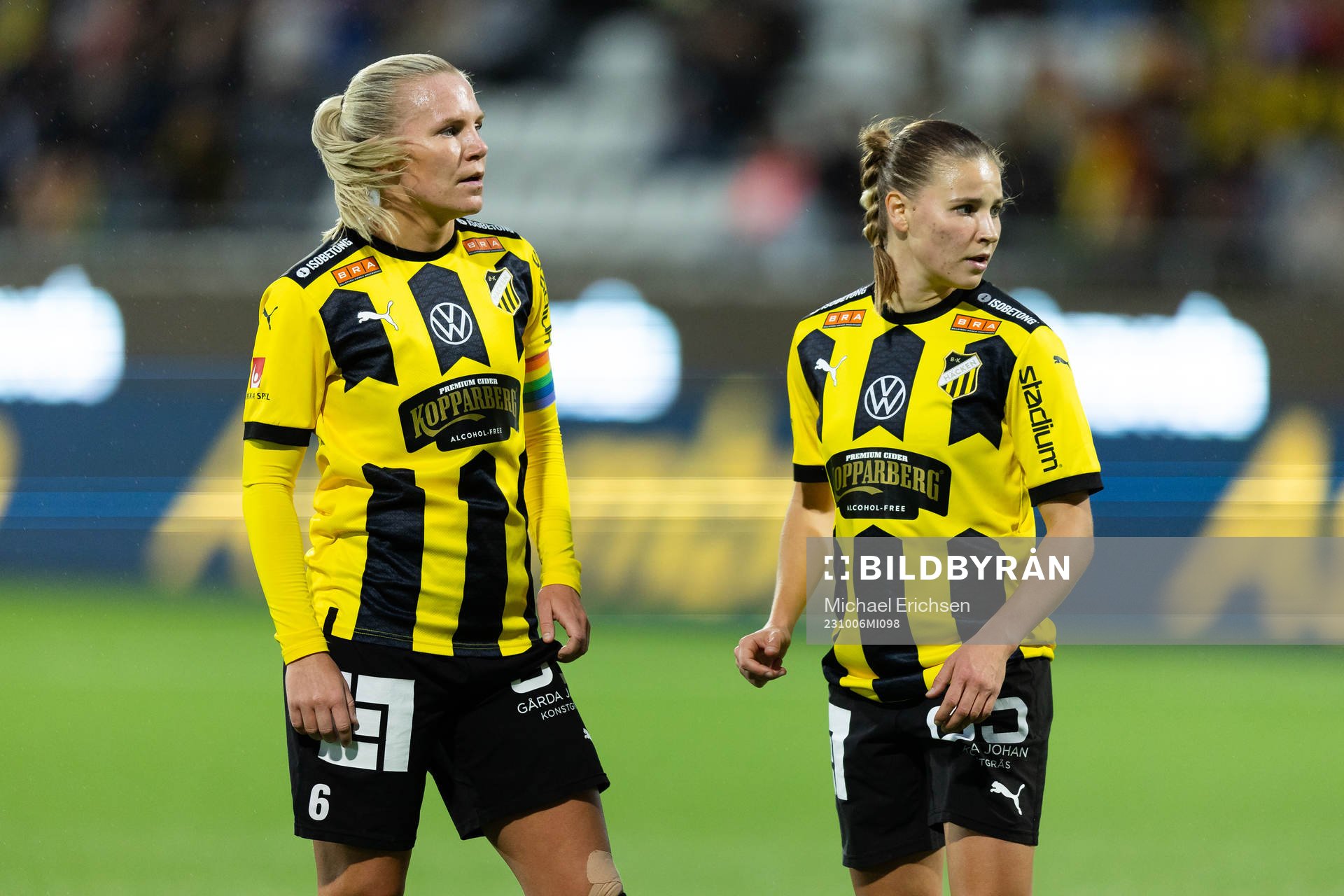 Häckens Josefine Rybrink och Katariina Kosola