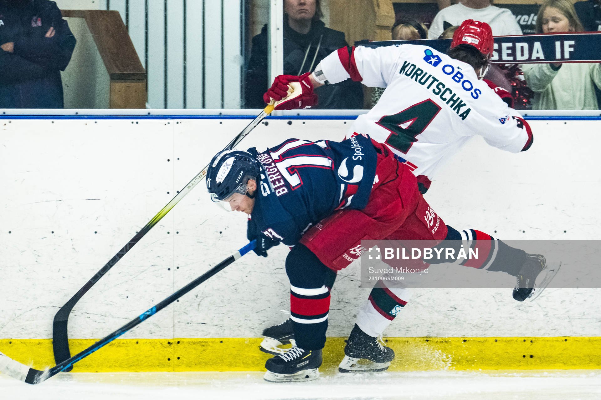Åsedas Alexander Berglund och HA74s Marcus Korutschka