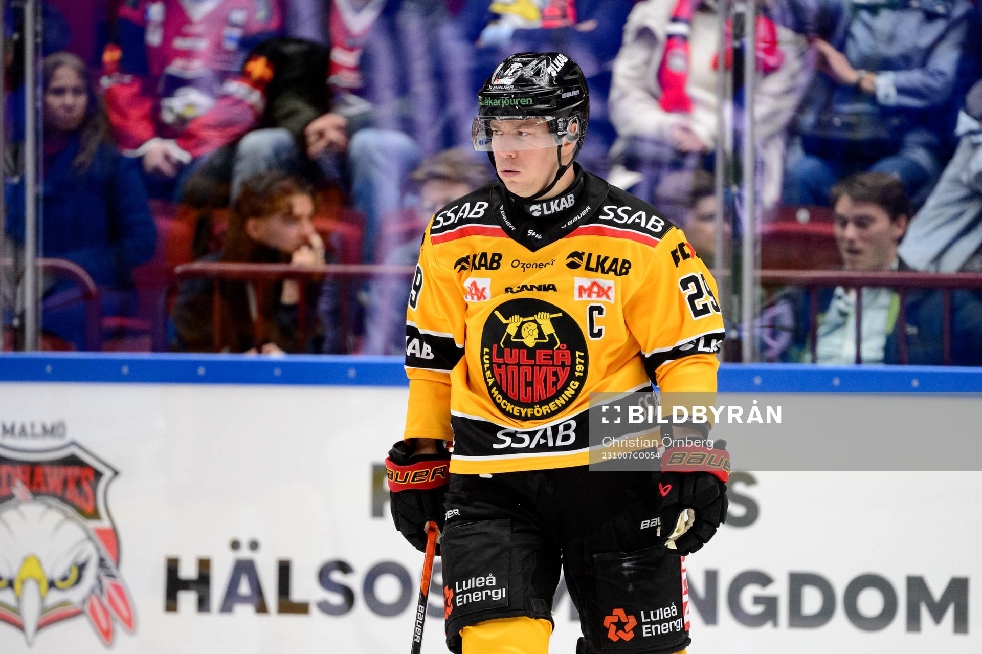 Luleås Erik Gustafsson deppar