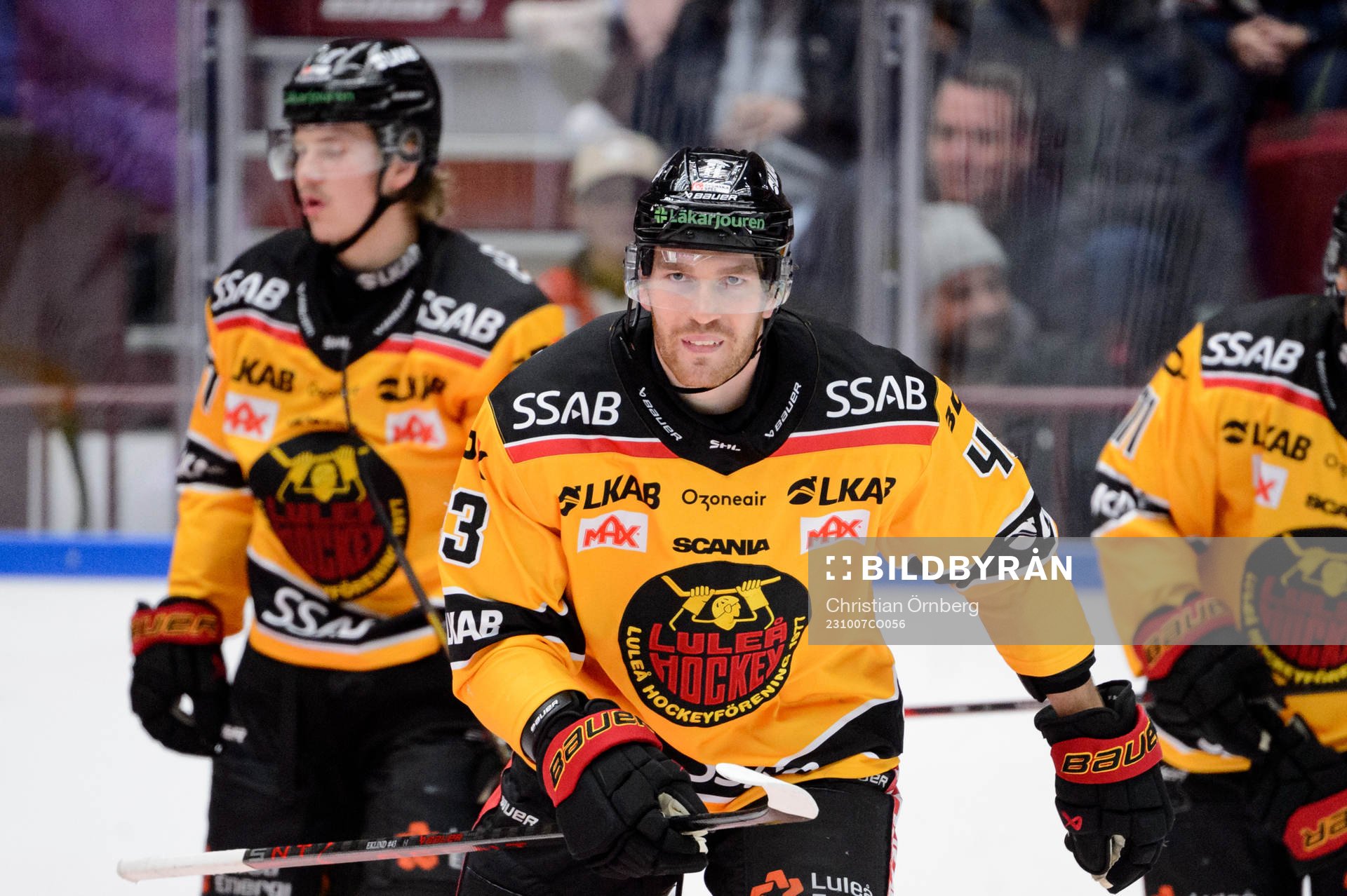 Luleås Oscar Eklind jublar