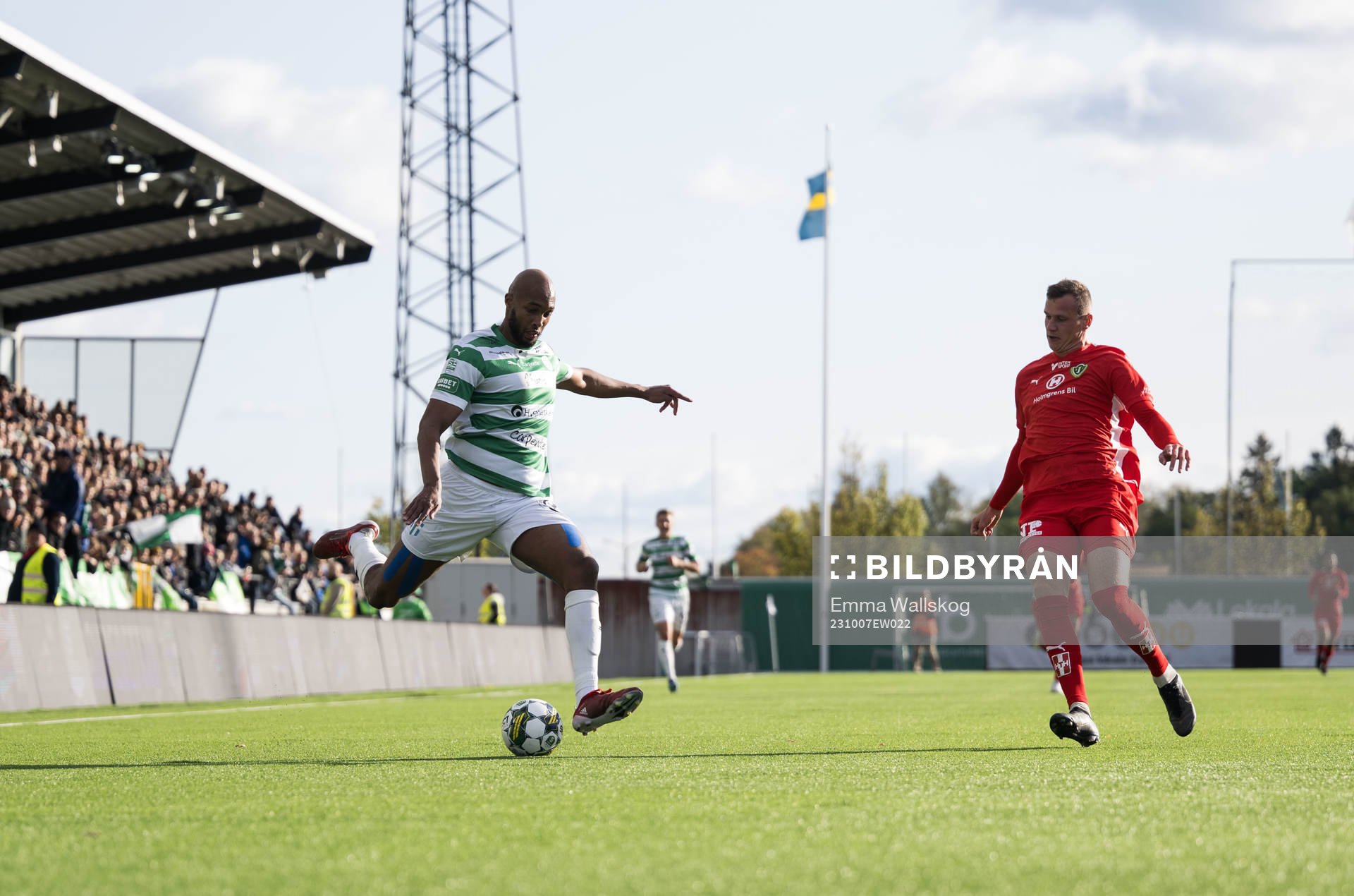 Västerås SKs Jabir Abdihakim Ali och Jönköpings Södras
