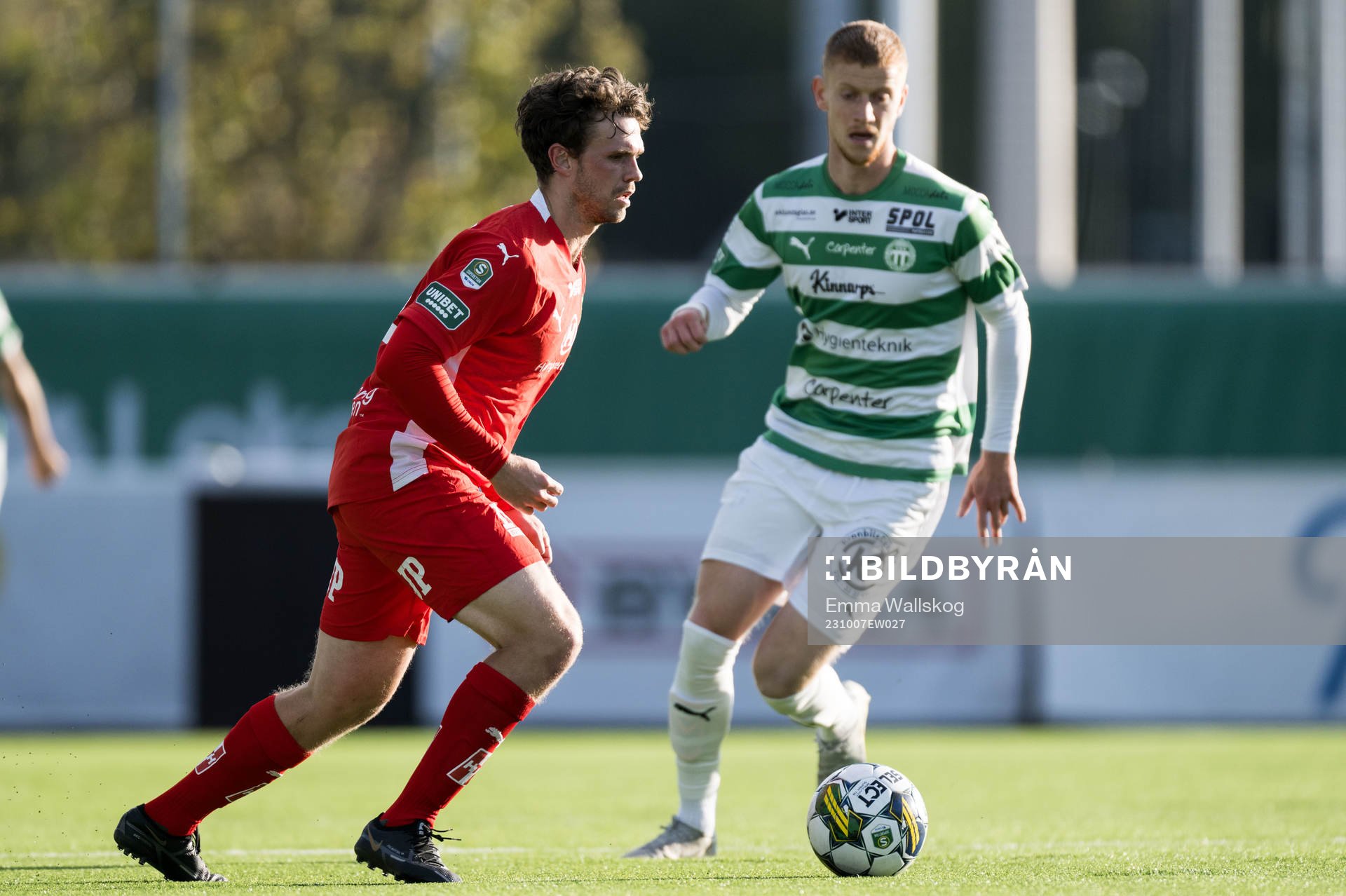 Jönköpings Södras Jesper Manns och Västerås SKs Daniel
