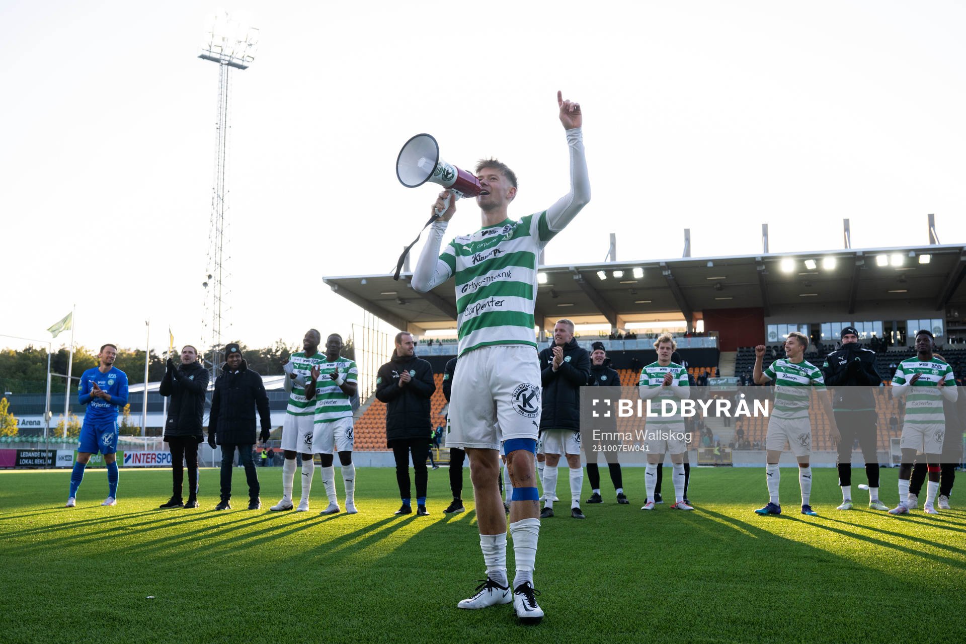 Västerås SKs Patric Åslund jublar