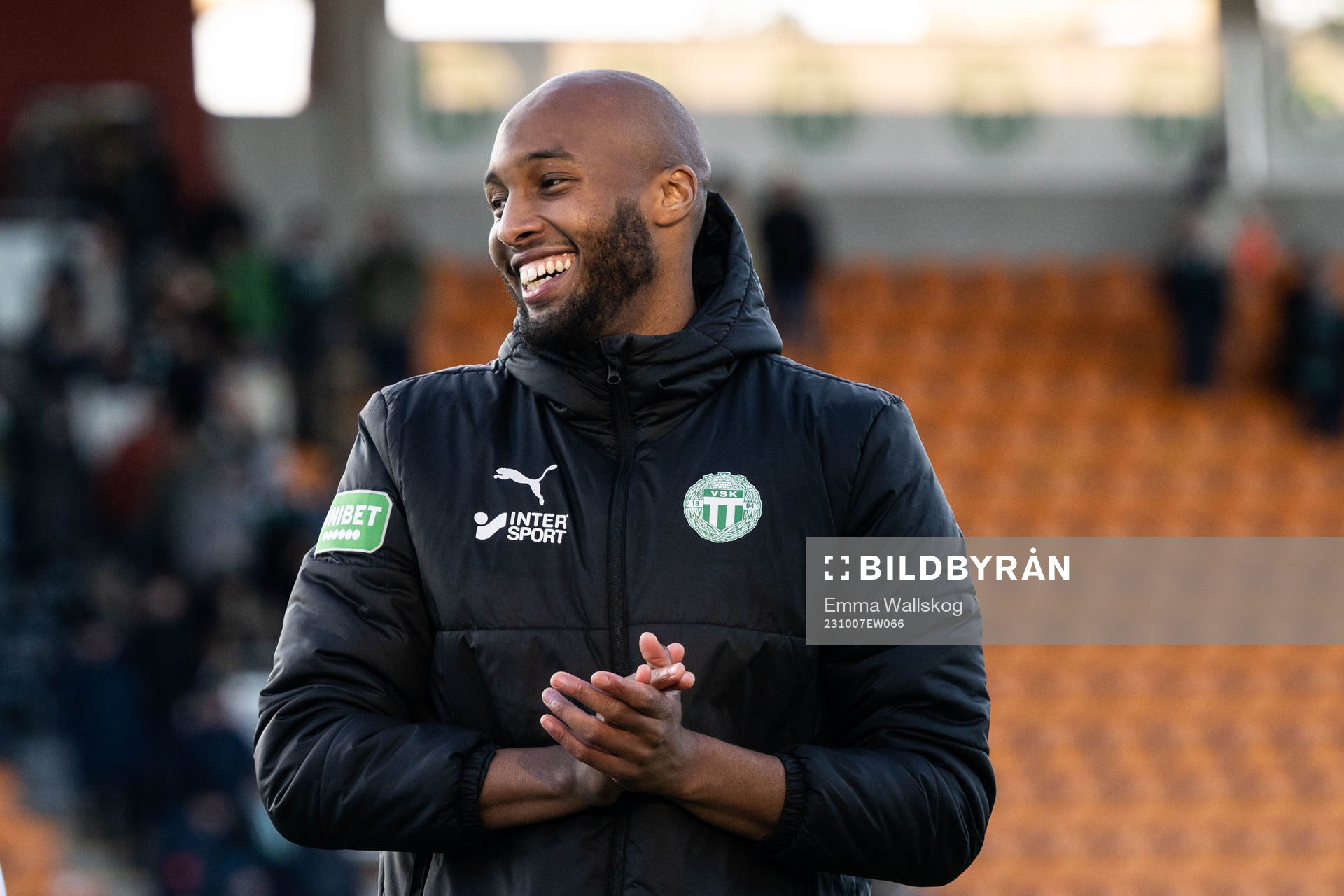 Västerås SKs Jabir Abdihakim Ali jublar