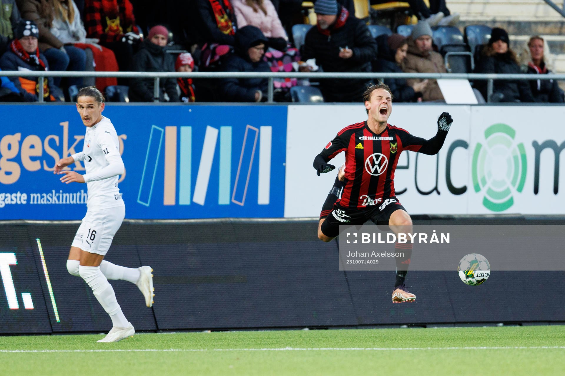 Helsingborgs Ervin Gigovic och Östersunds Cesar Weilid