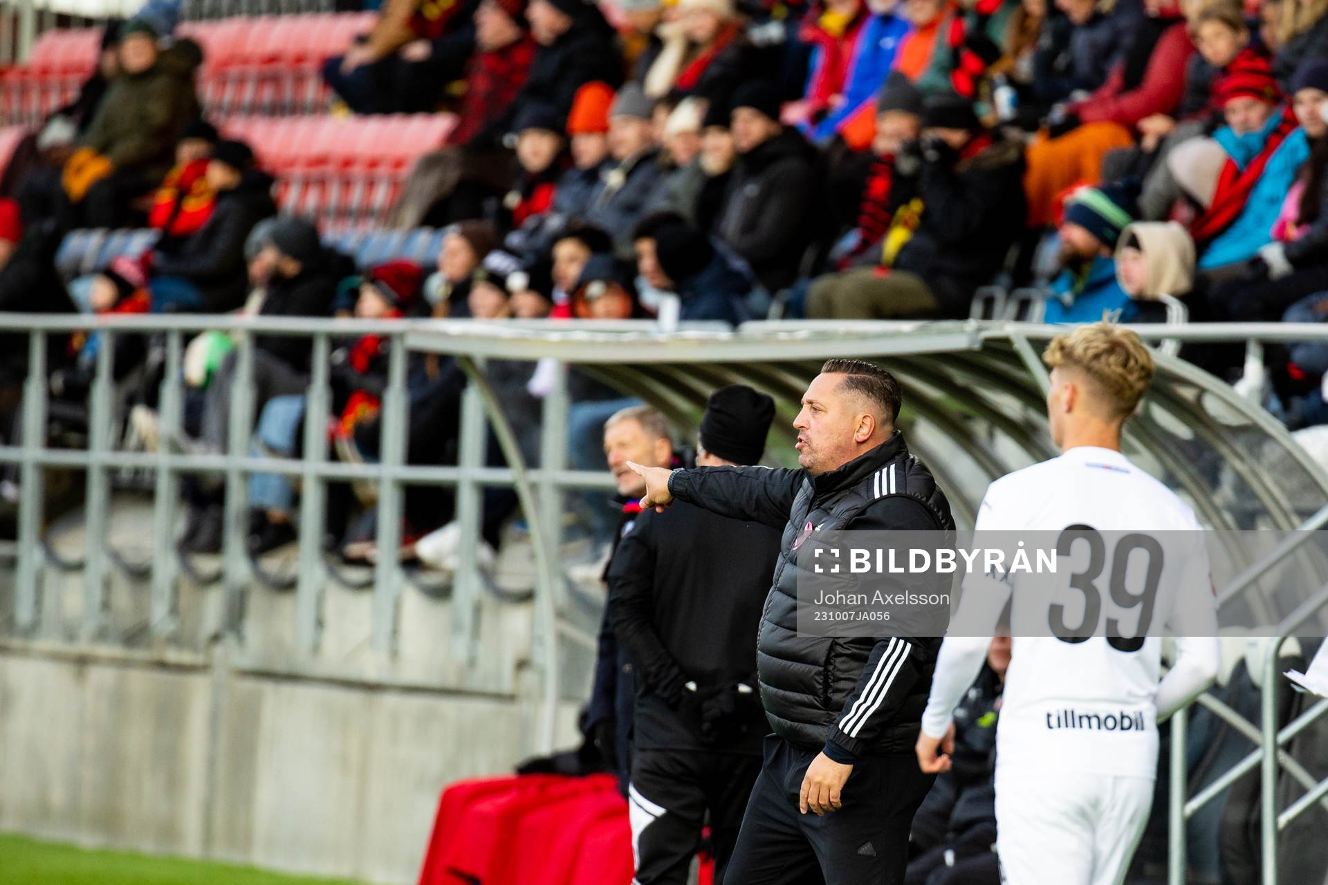 Östersunds tränare Magnus Powell