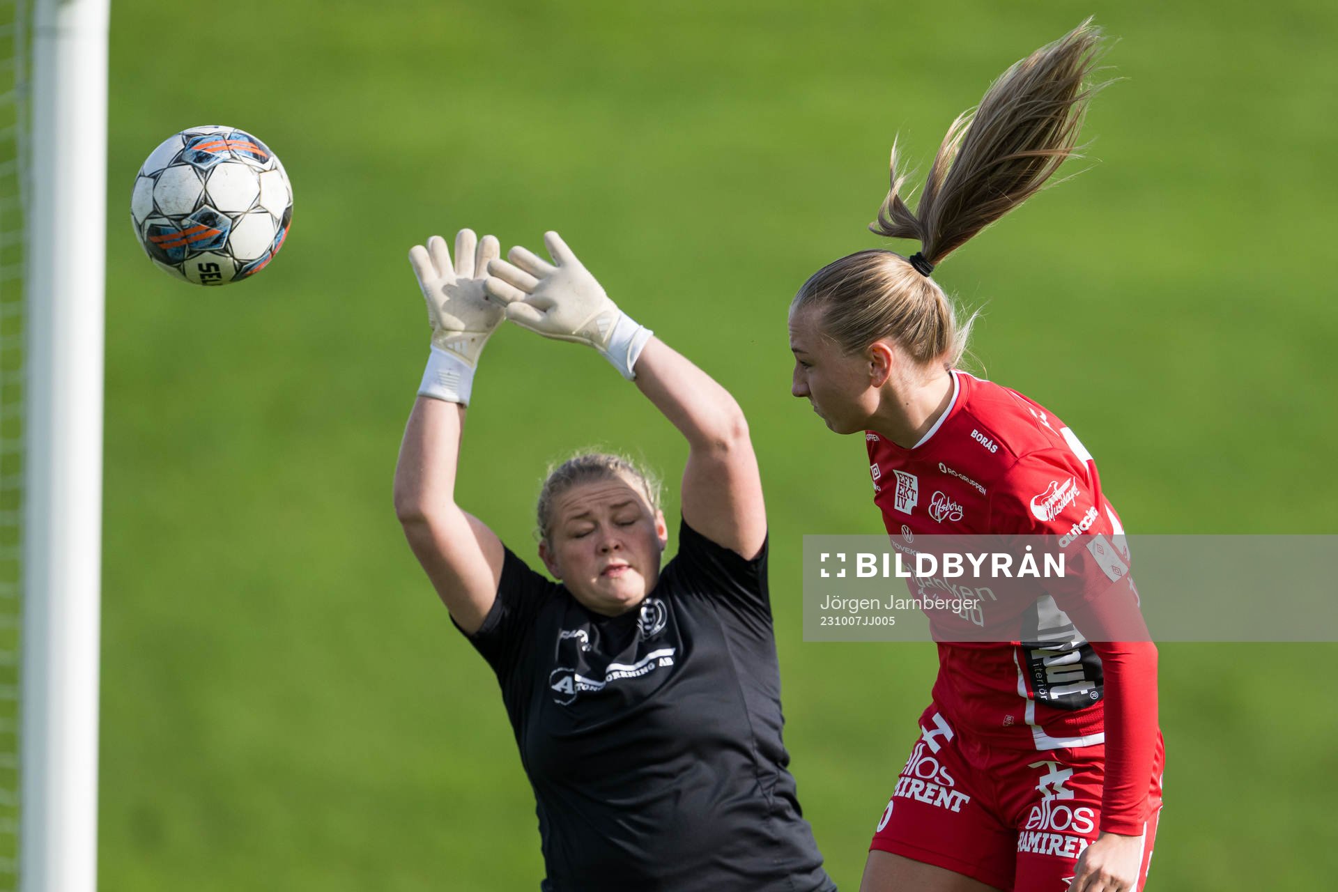 Skepplandas målvakt Ann-Sofi Råneby Johannesson och