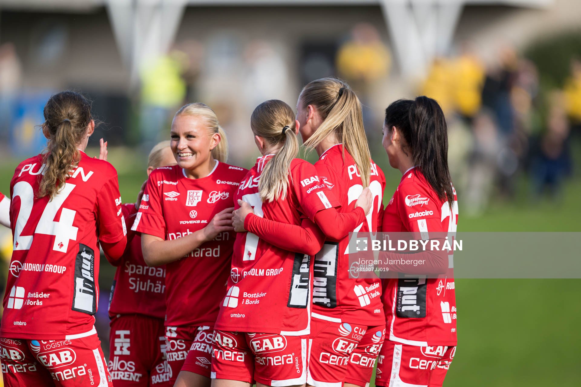Elfsborgs Stina Jensen jublar