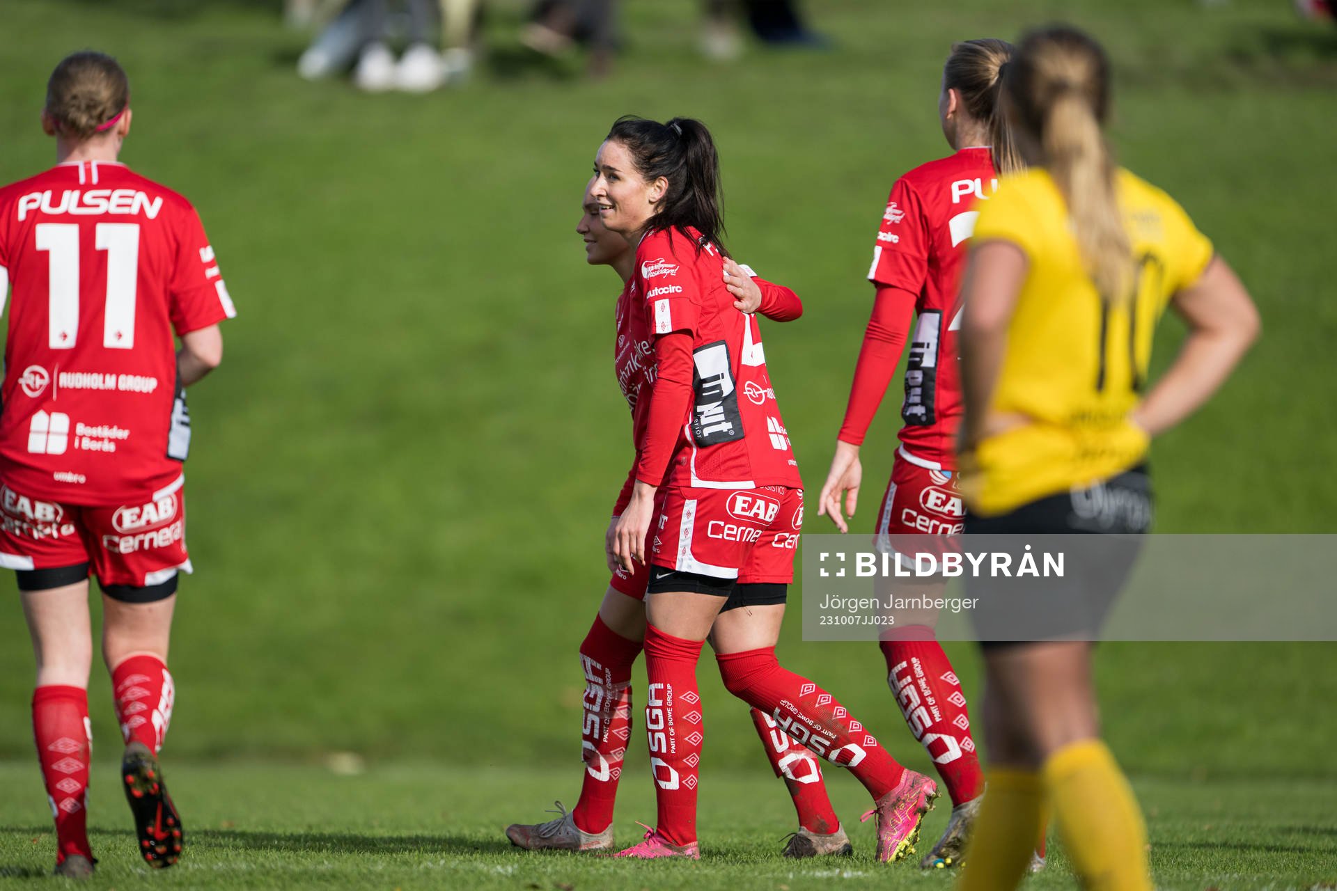 Elfsborgs Izabella Bergström jublar
