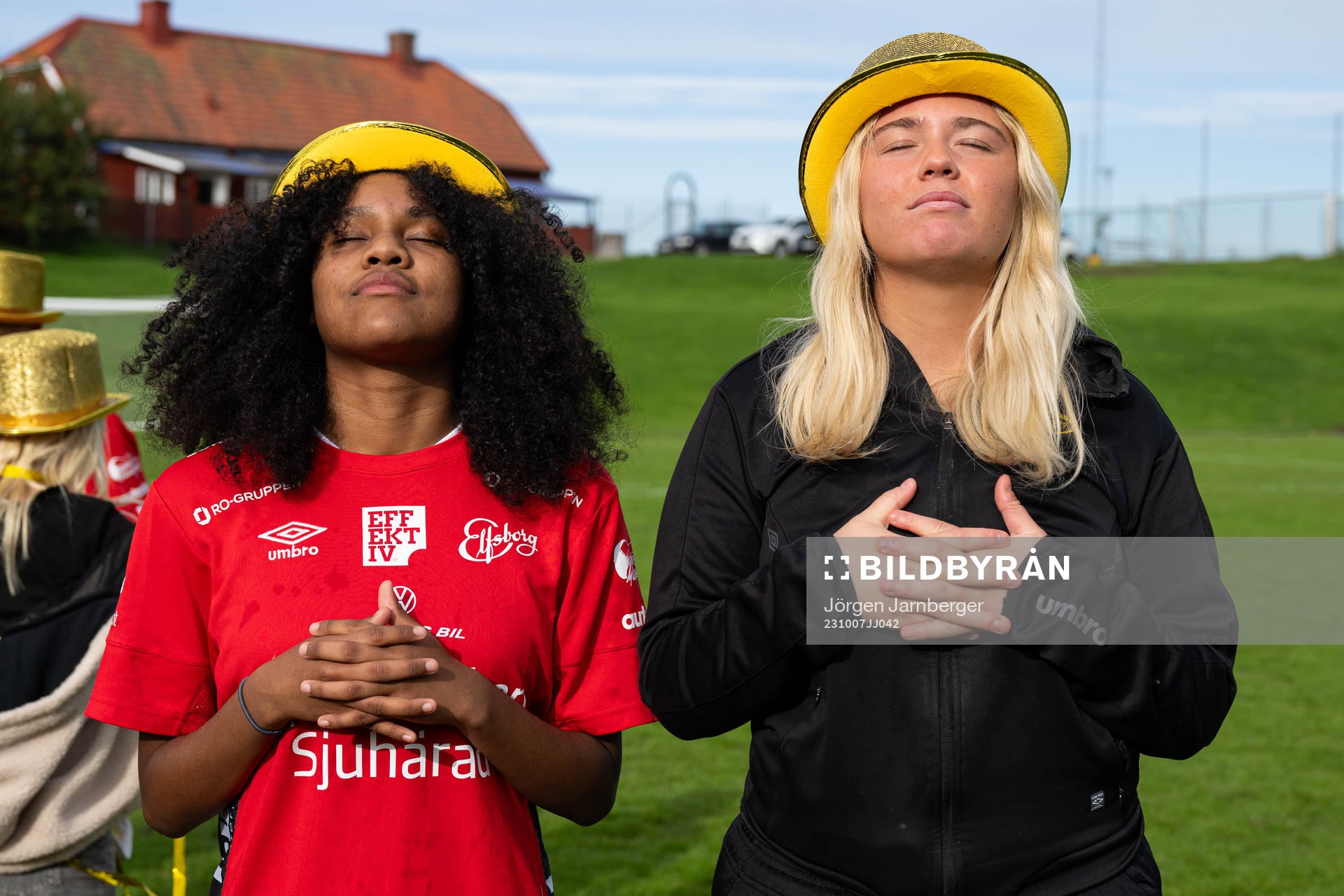 Elfsborgs spelare och ledare firar seriesegern