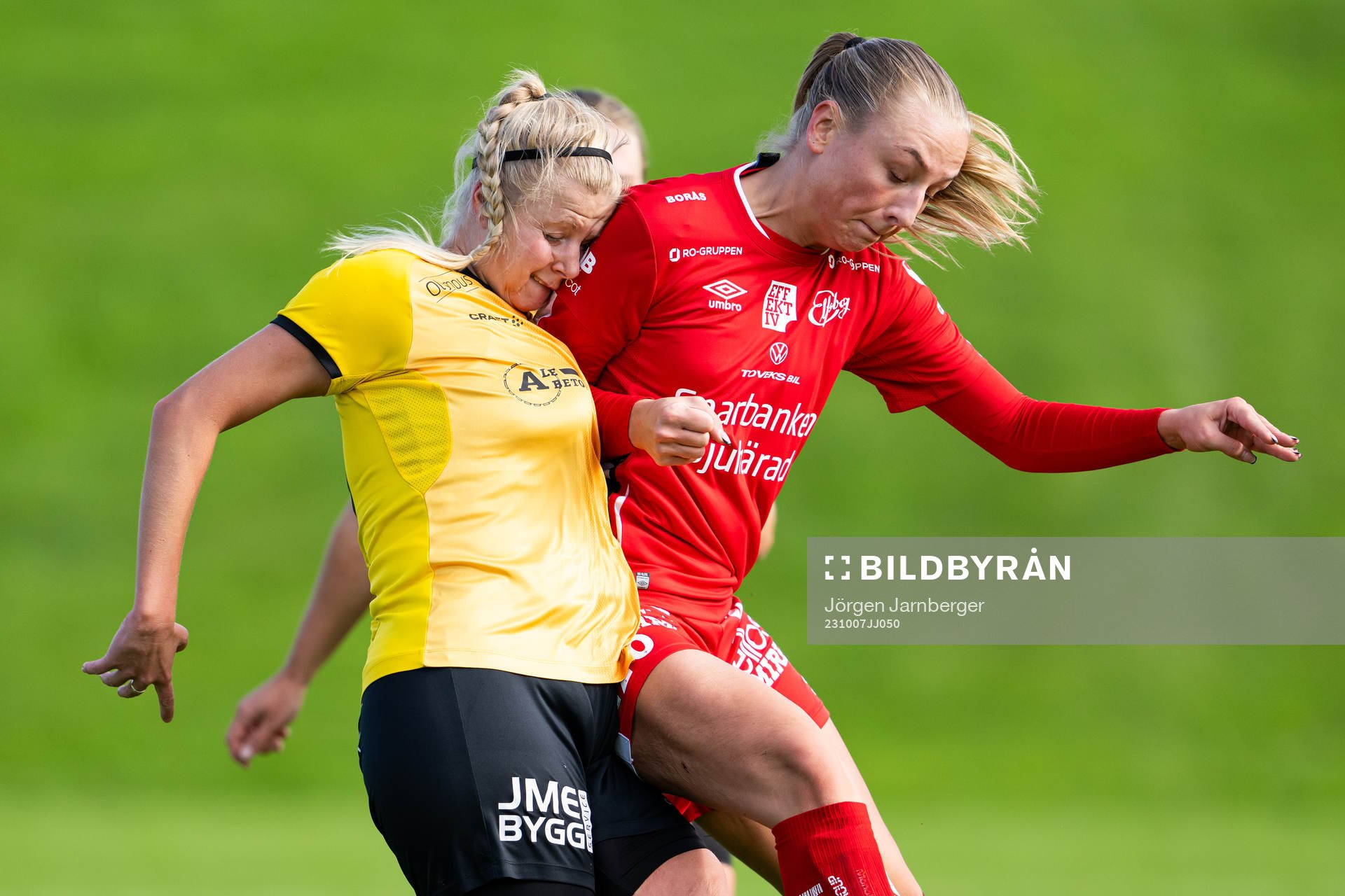 Skepplandas Hanna Classon och Elfsborgs Stina Jensen