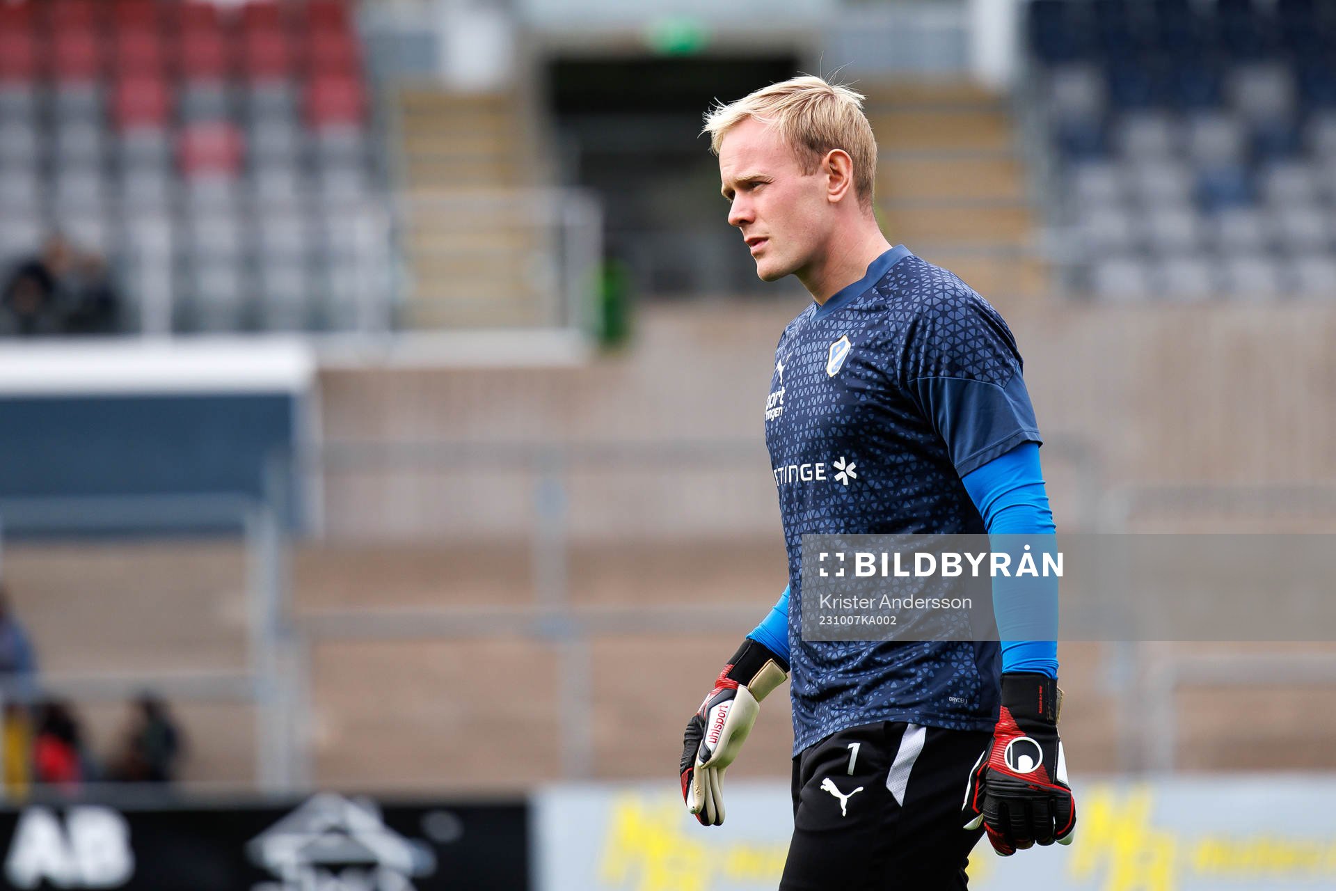 Halmstads målvakt Malte Påhlsson