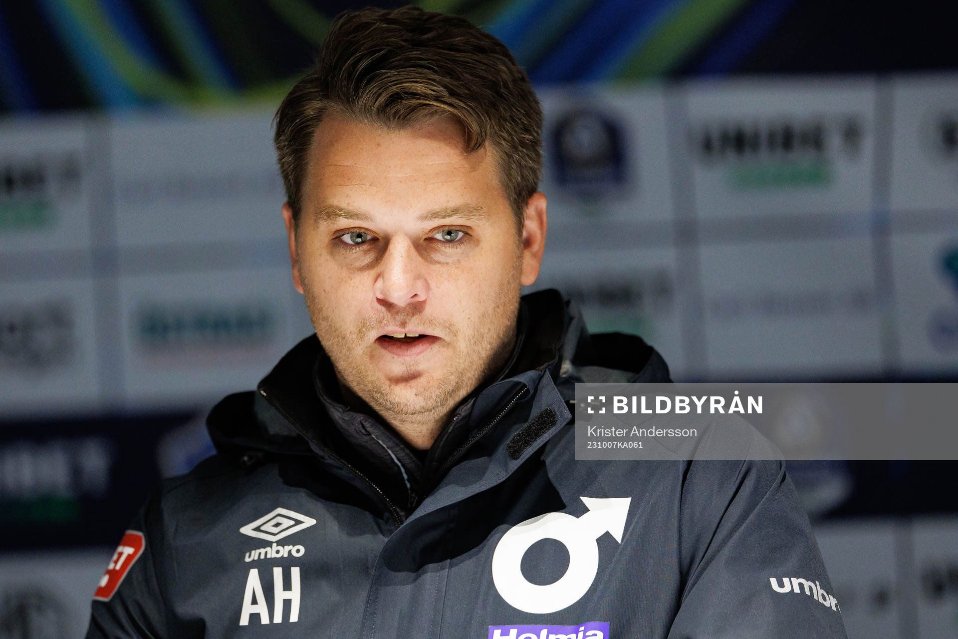 Degerfors tränare Andreas Holmberg