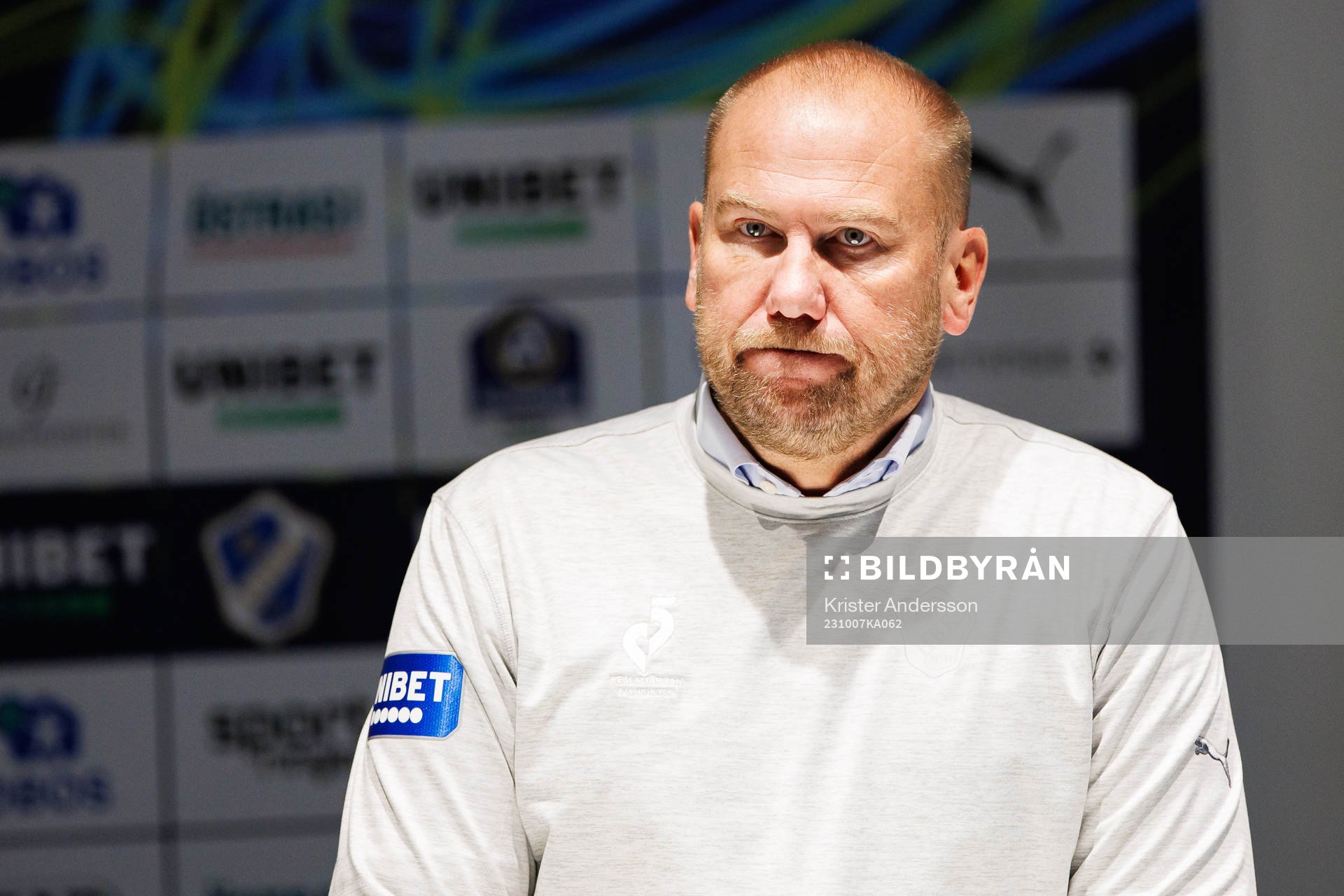 Halmstads tränare Magnus Haglund