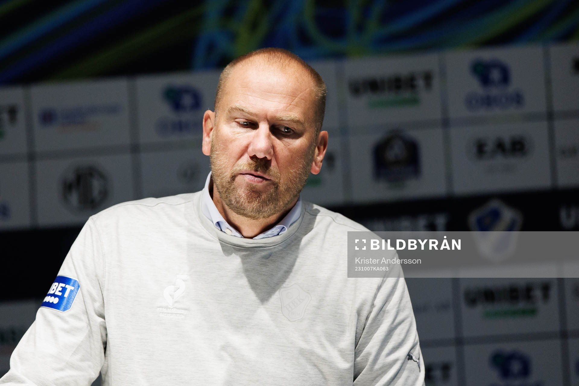 Halmstads tränare Magnus Haglund