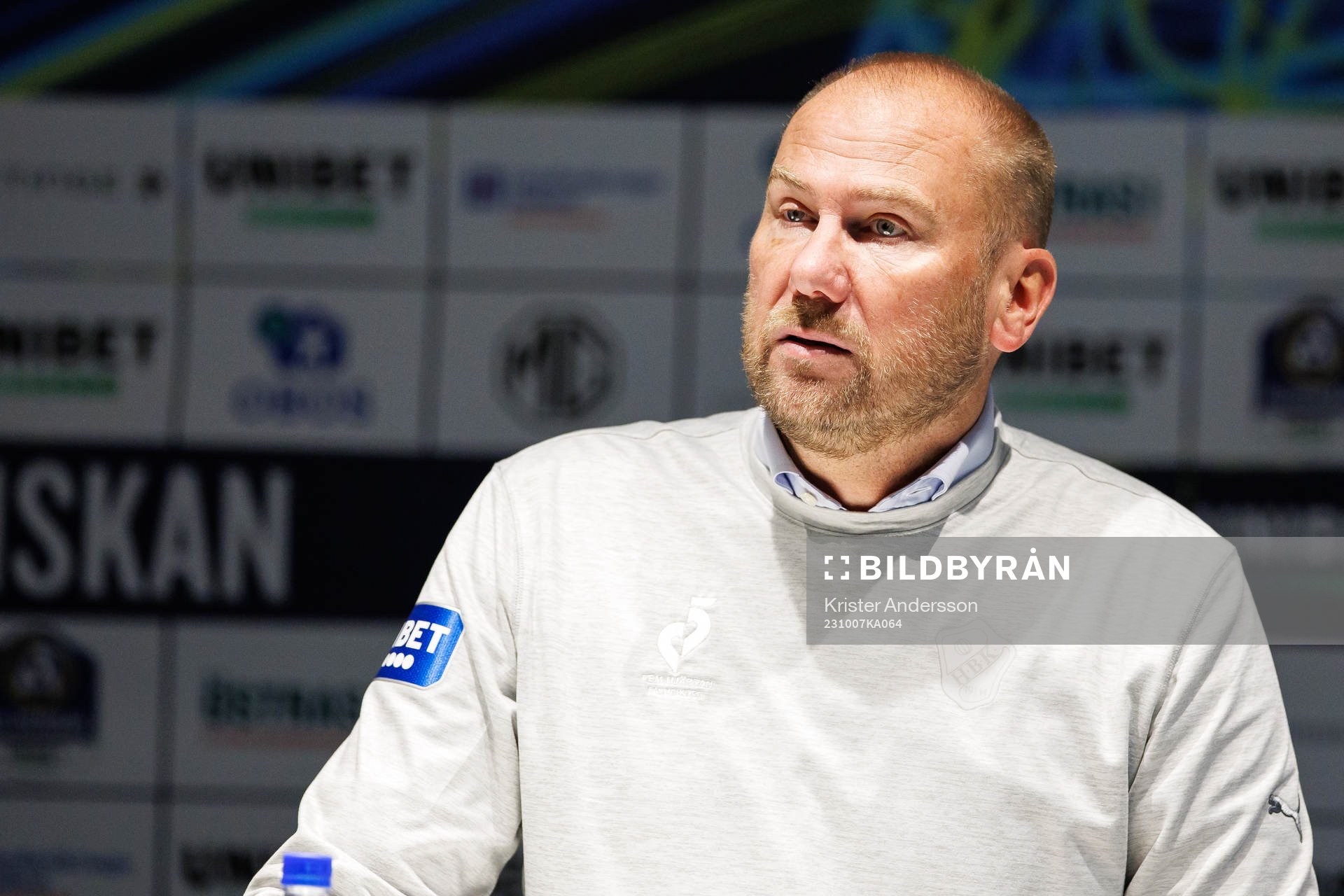 Halmstads tränare Magnus Haglund