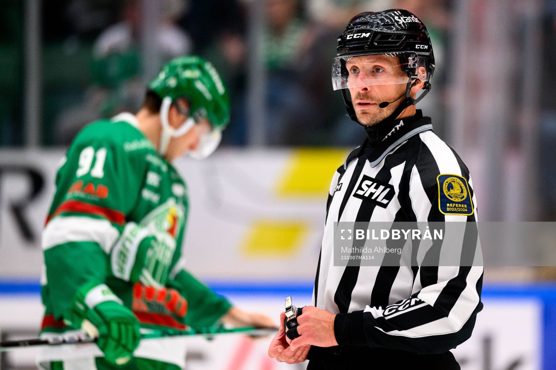 Linjedomare Örjan Åhlén