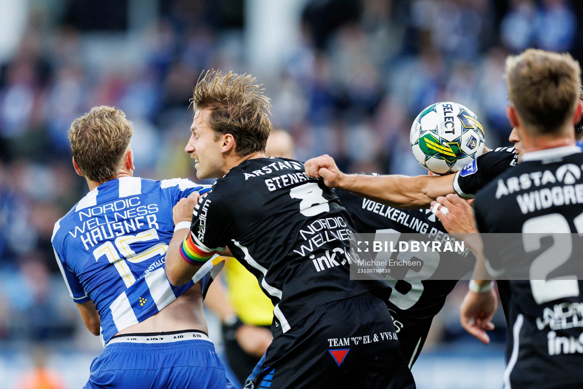 IFK Göteborgs Sebastian Hausner och Sirius Daniel Stensson