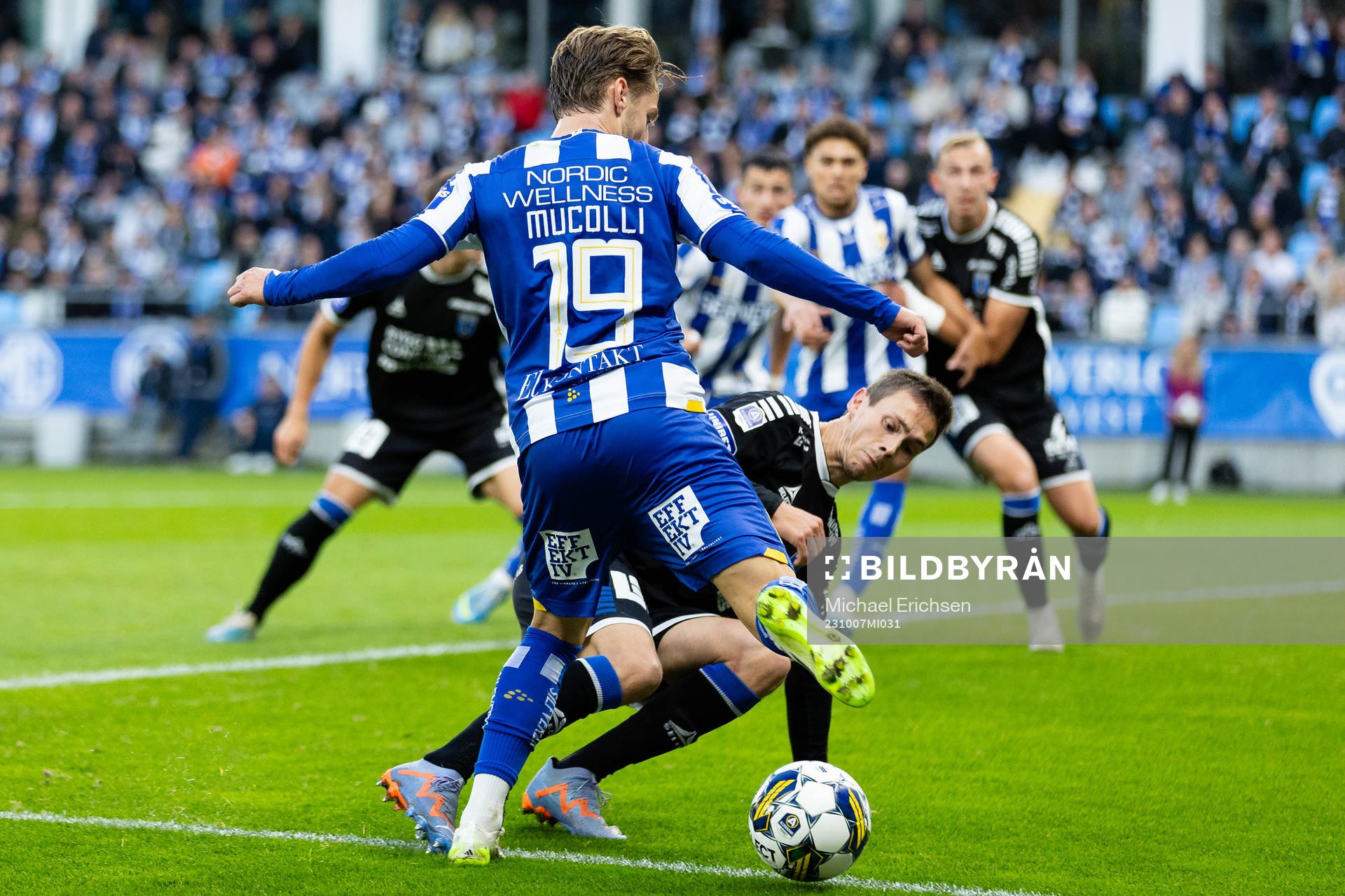 IFK Göteborgs Arbnor Mucolli och Sirius Tobias Carlsson