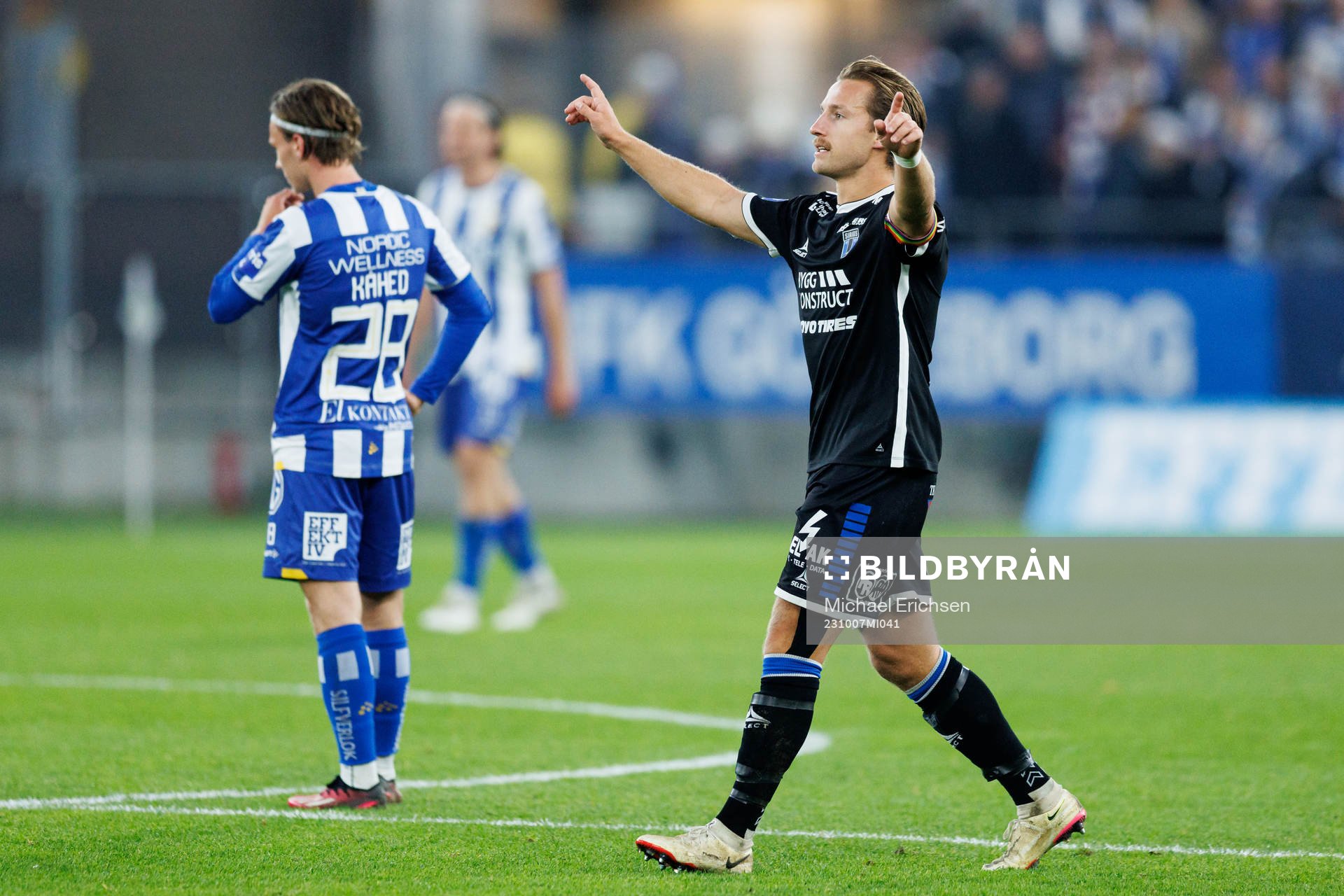 Sirius Daniel Stensson jublar