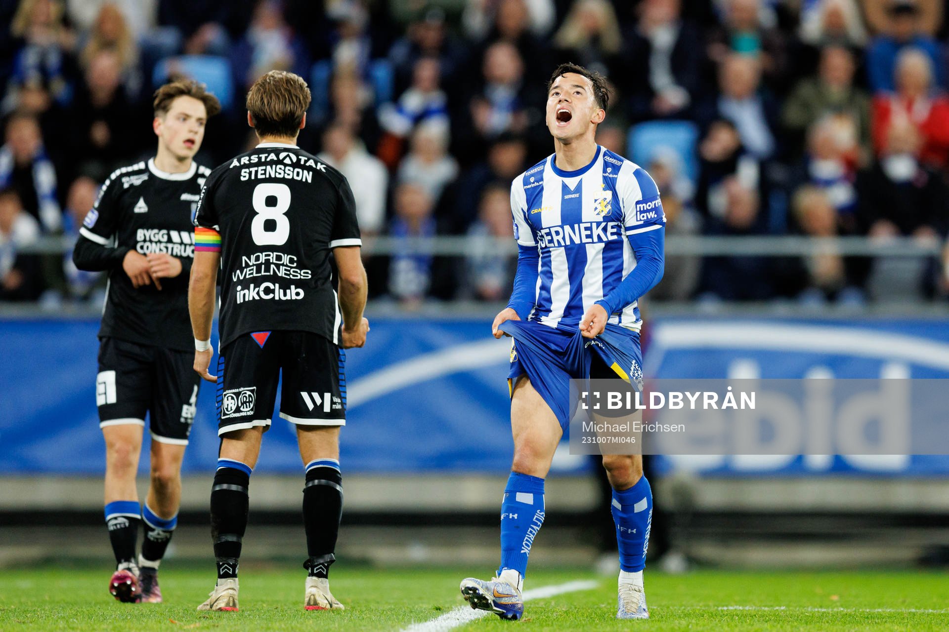 IFK Göteborgs Hussein Carneil deppar