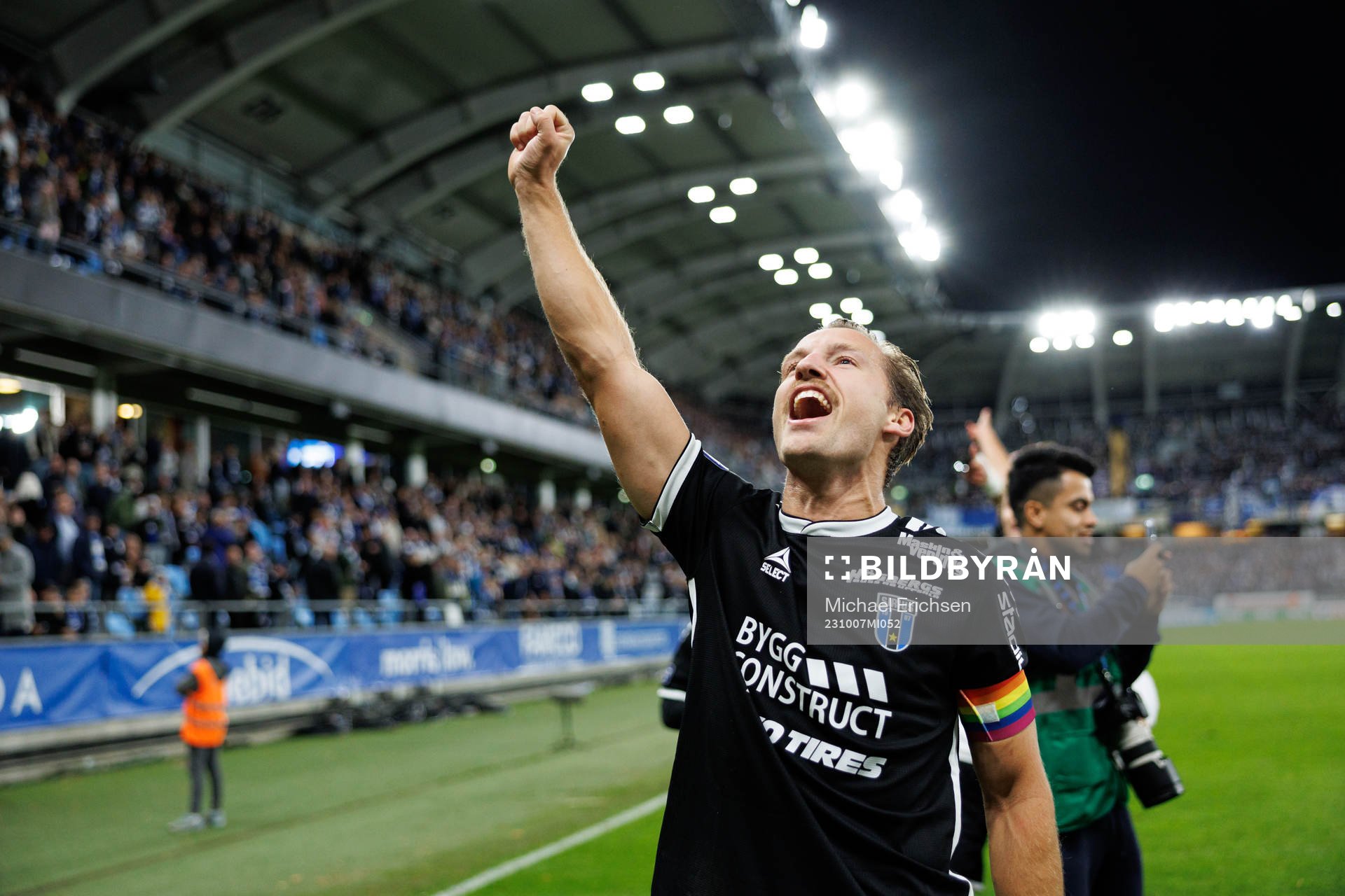 Sirius Daniel Stensson jublar